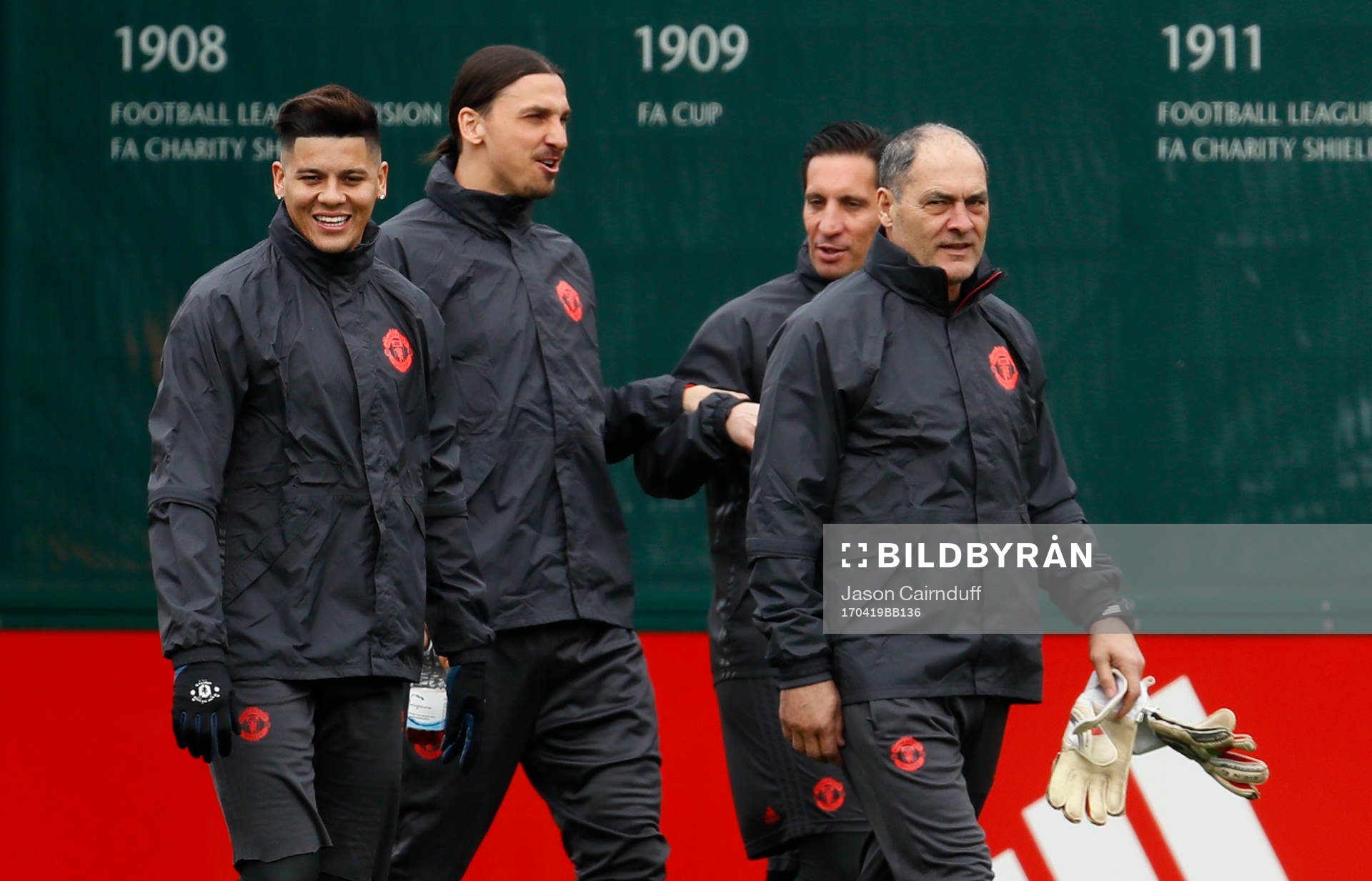 Fotboll, Träning Britain Football Soccer - Manchester