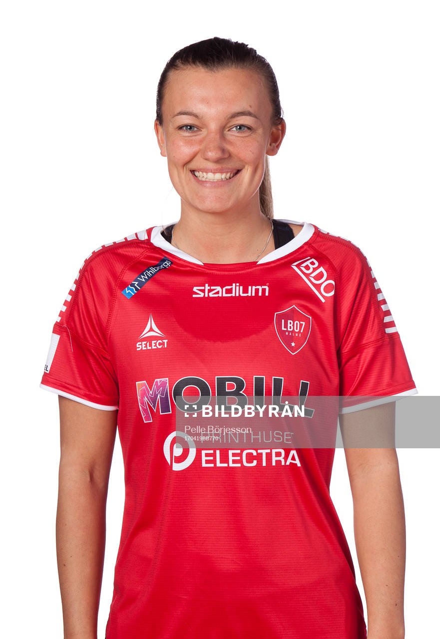 LB07s Olivia Welin poserar för ett porträtt den 19 april 2017 i Malmö.