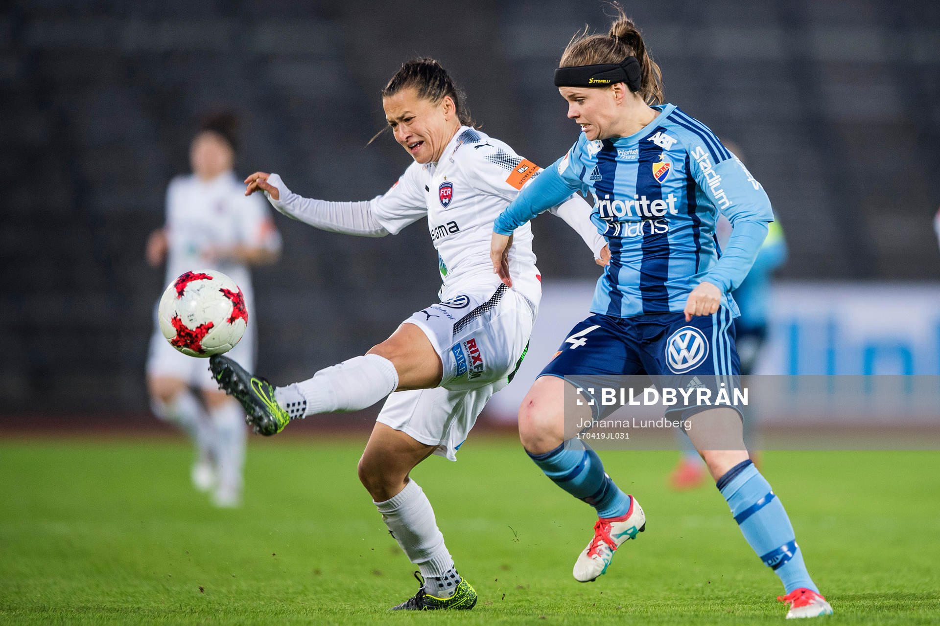 Rosengårds Alexandra Lowe Riley och Djurgårdens Hanna