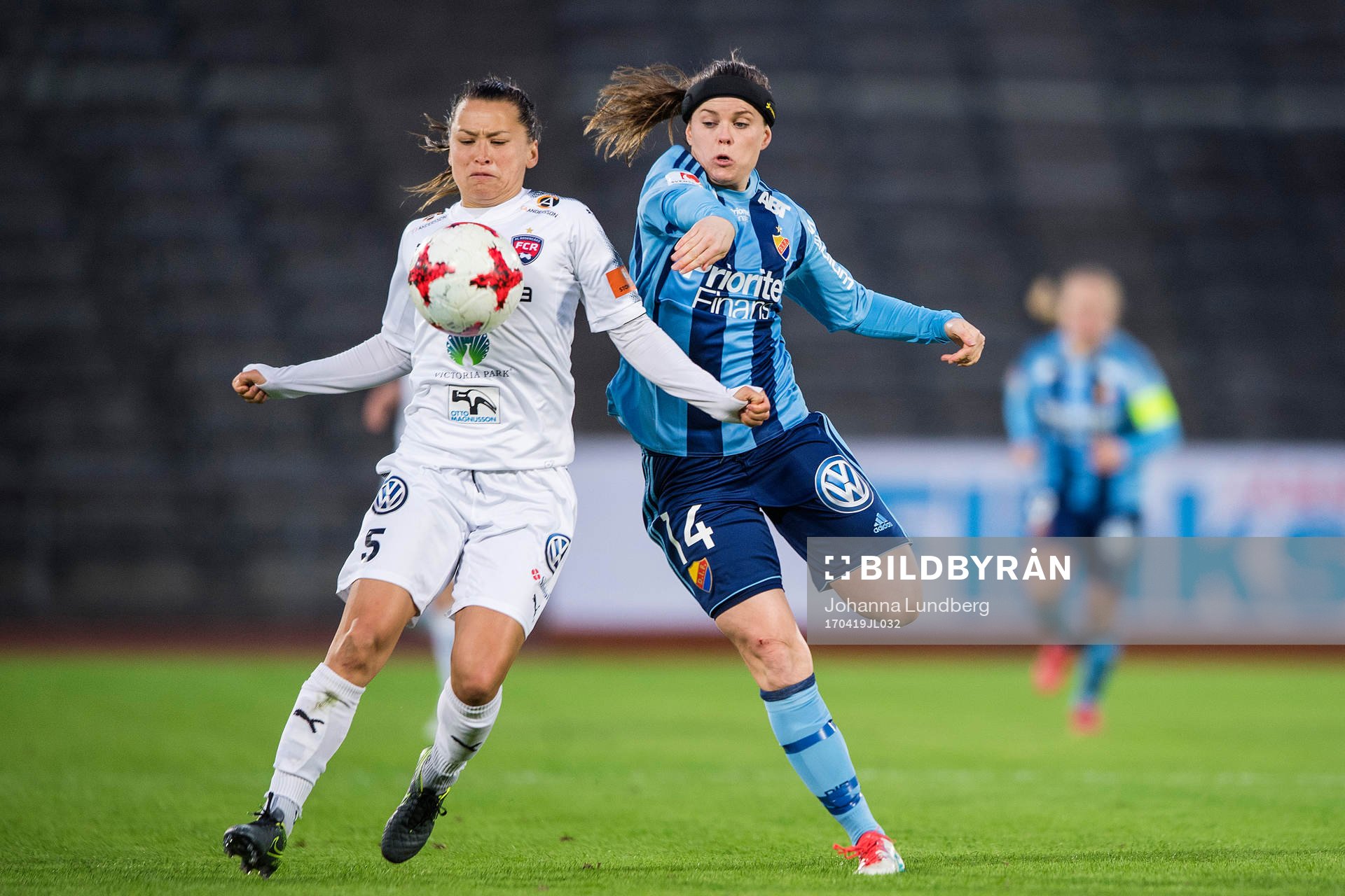Rosengårds Alexandra Lowe Riley och Djurgårdens Hanna