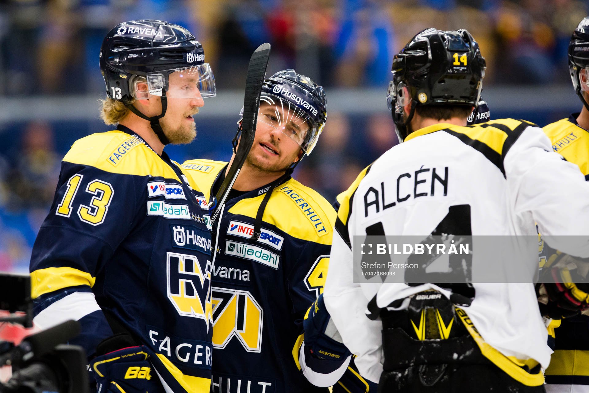 s Oscar Sundh, Dylan Reese och Brynäs Johan Alcén