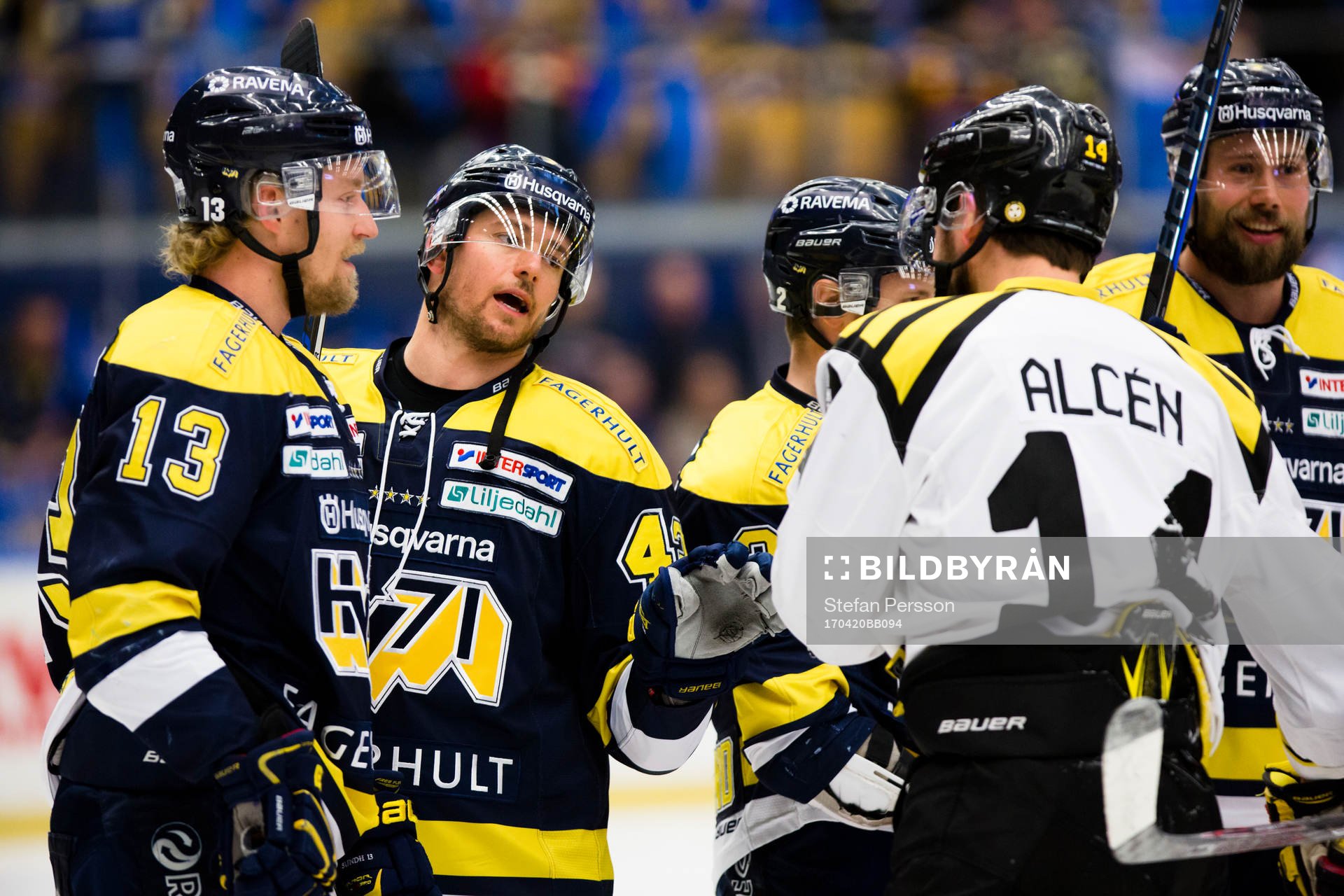 s Oscar Sundh, Dylan Reese och Brynäs Johan Alcén
