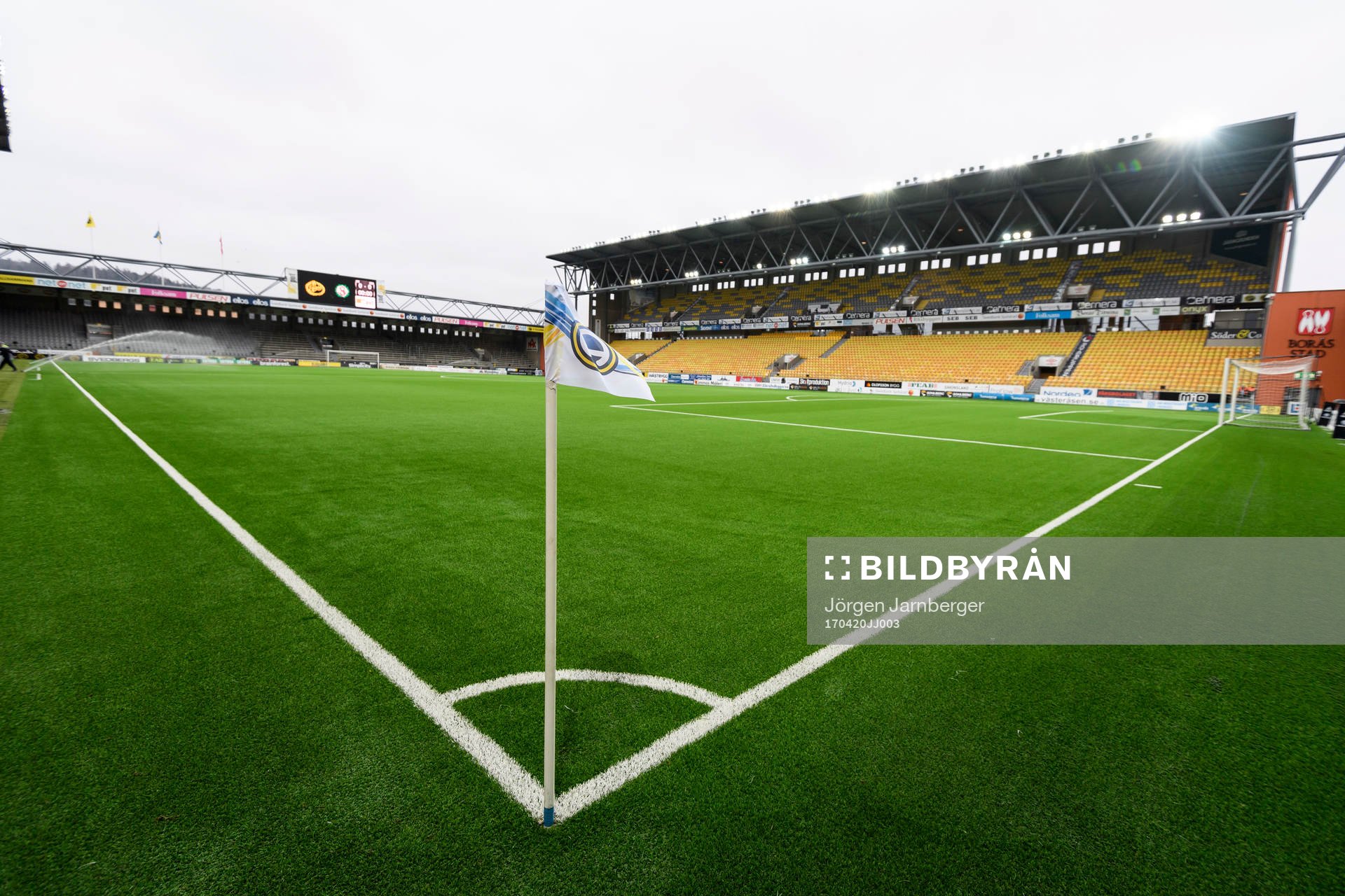 Interiör på Borås arena