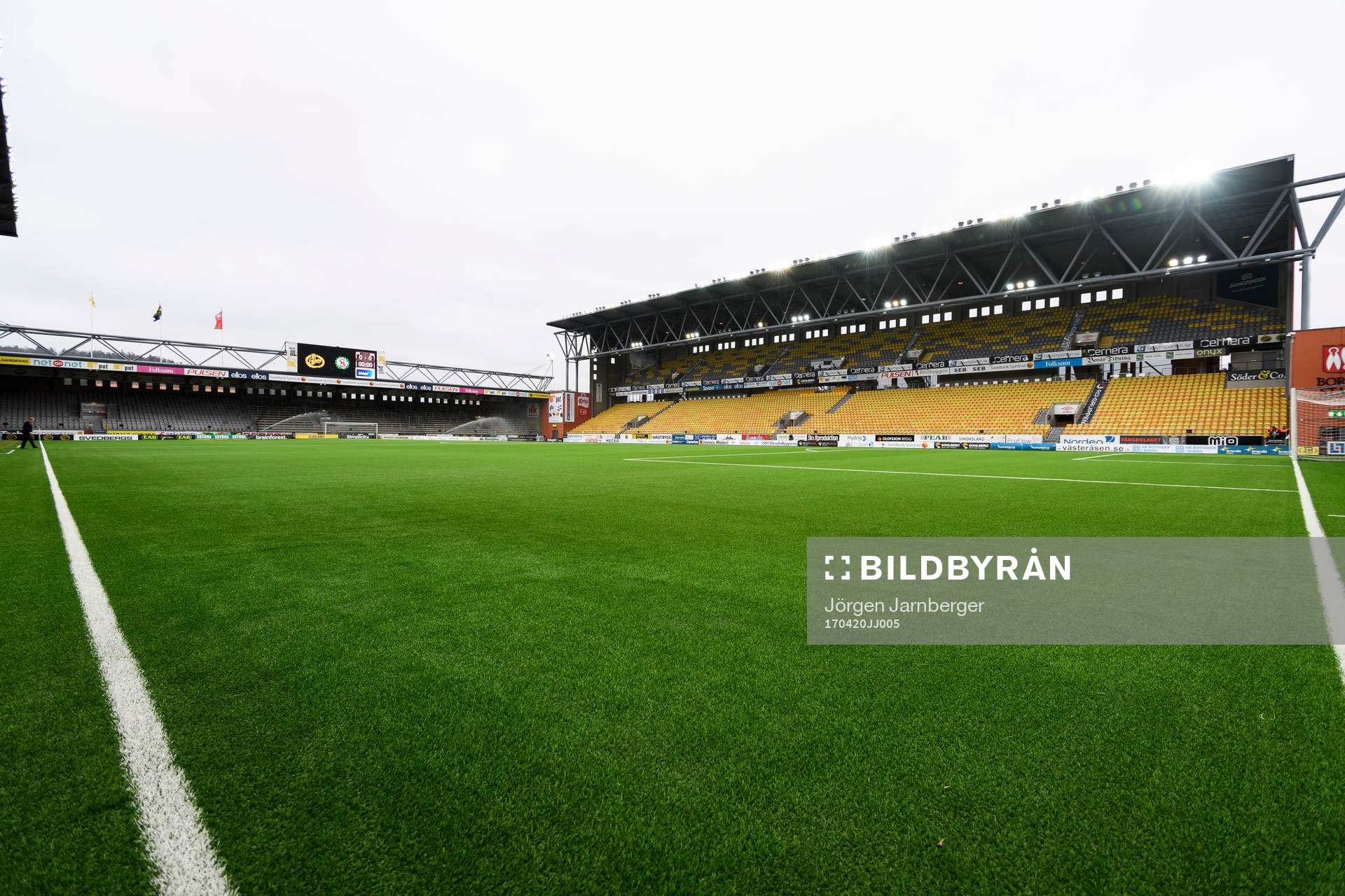Interiör på Borås arena