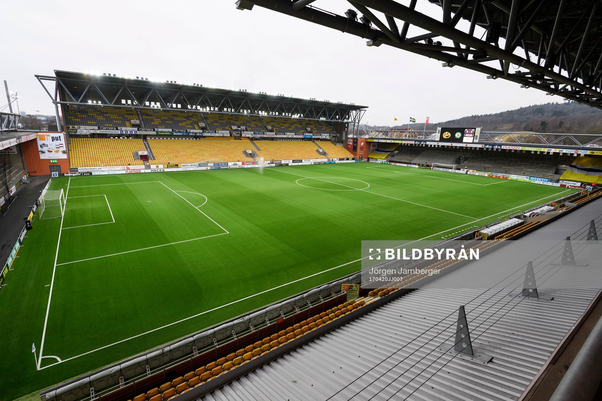 Interiör på Borås arena
