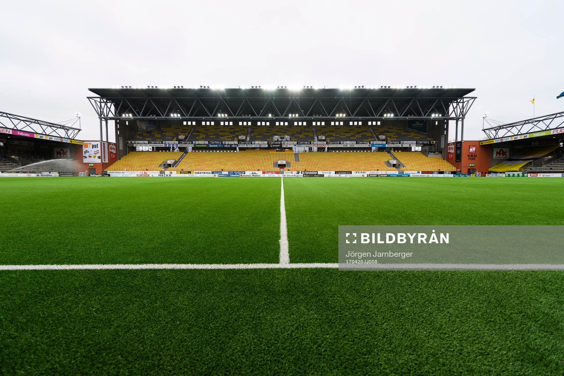 Interiör på Borås arena