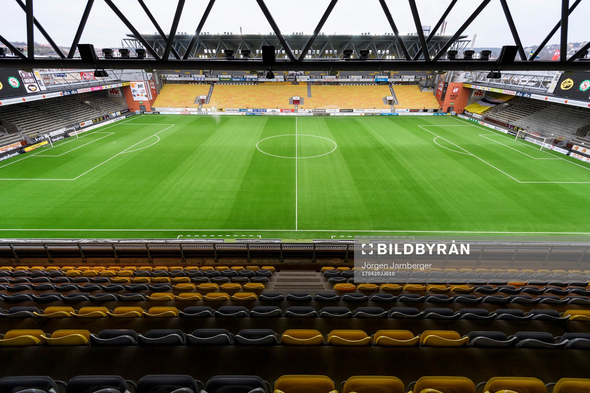 Interiör på Borås arena