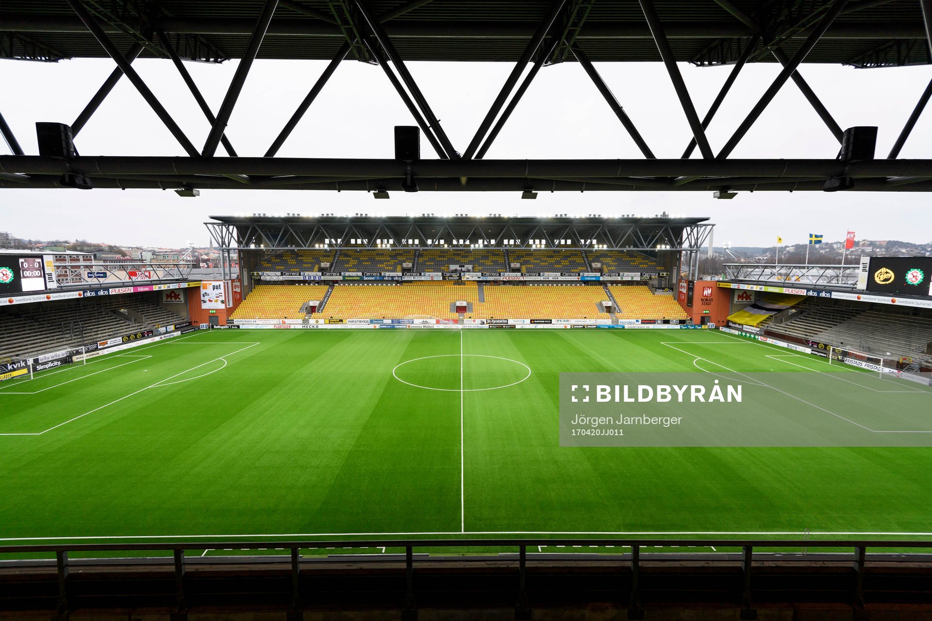 Interiör på Borås arena