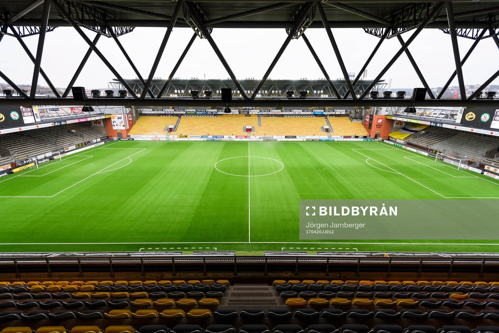 Interiör på Borås arena