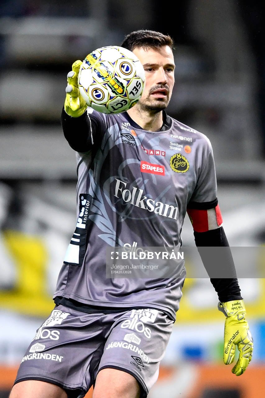 Elfsborgs målvakt Kevin Stuhr Ellegaard
