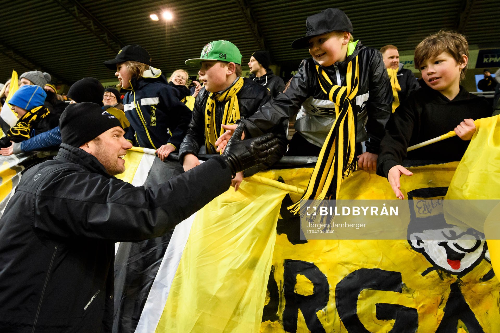 Elfsborgs manager Magnus Haglund tackar unga Elfsborgs