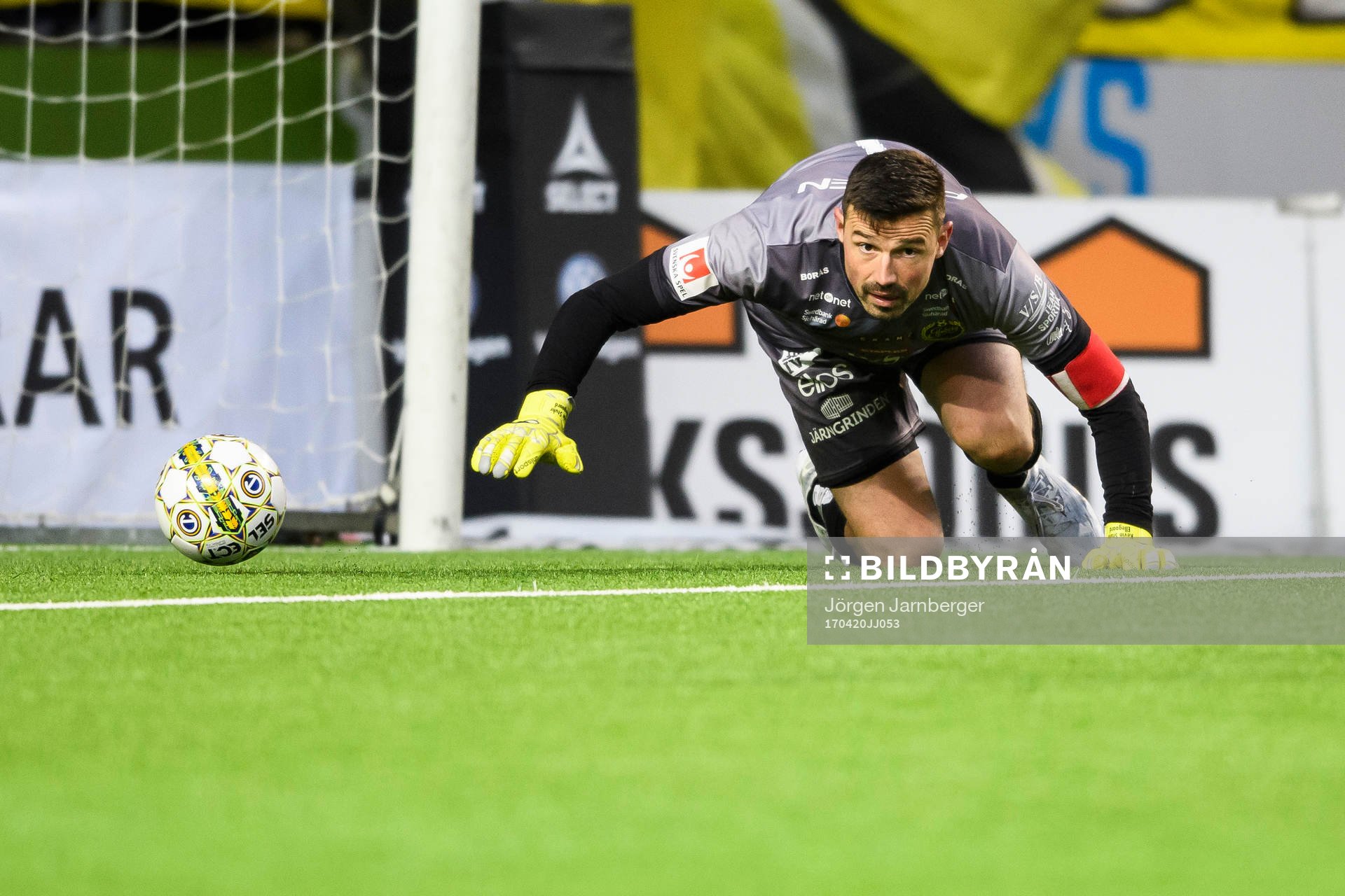 Elfsborgs målvakt Kevin Stuhr Ellegaard