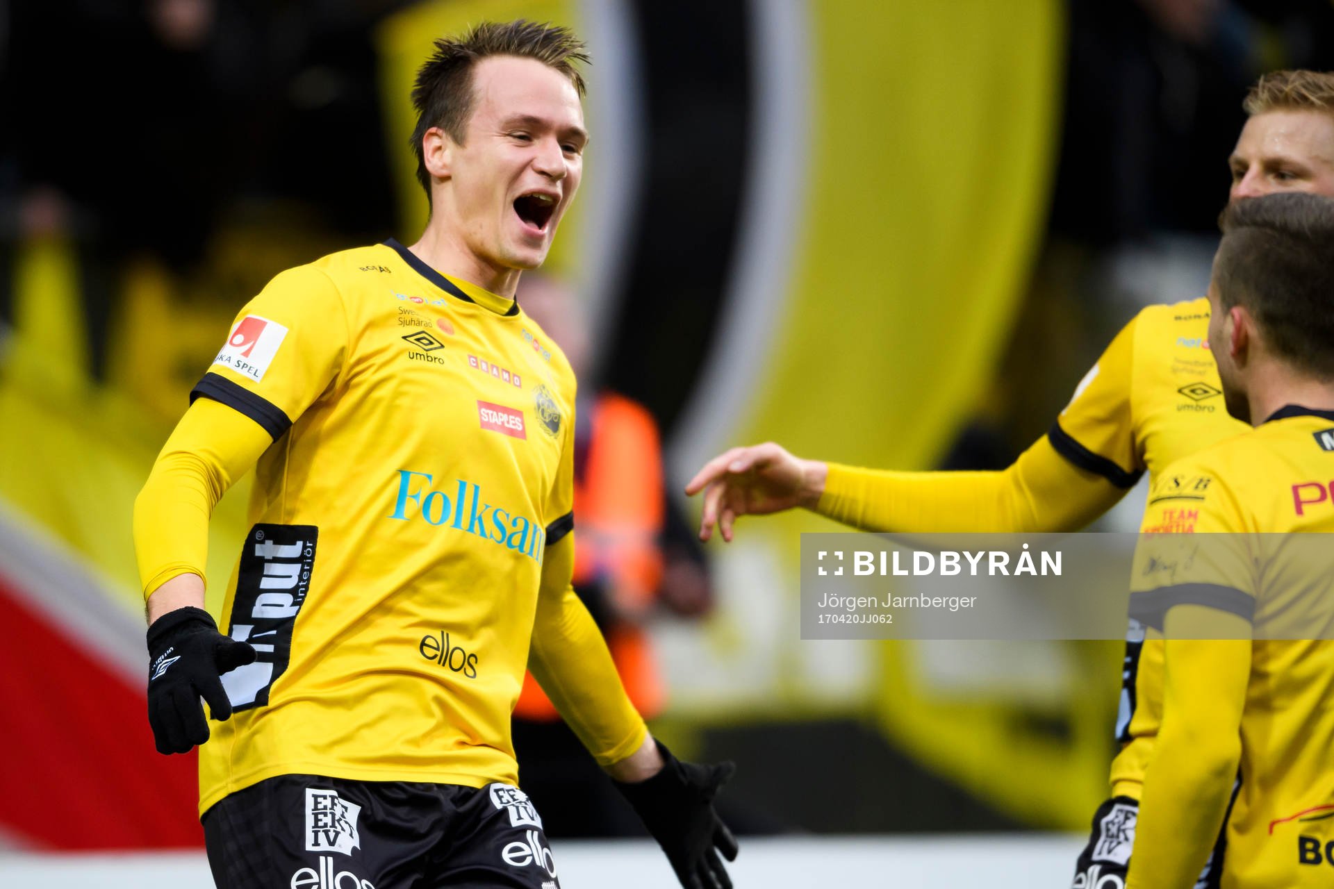 Elfsborgs Viktor Prodell jublar