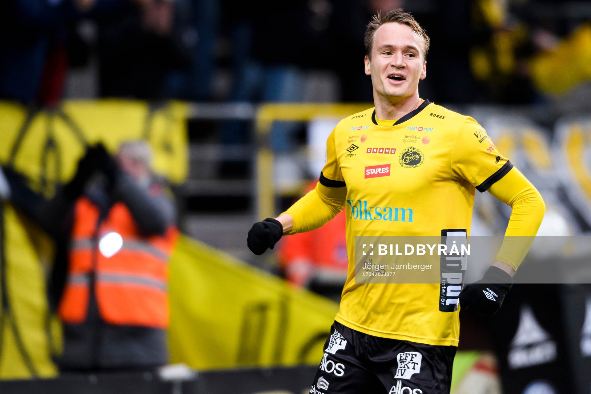 Elfsborgs Viktor Prodell jublar
