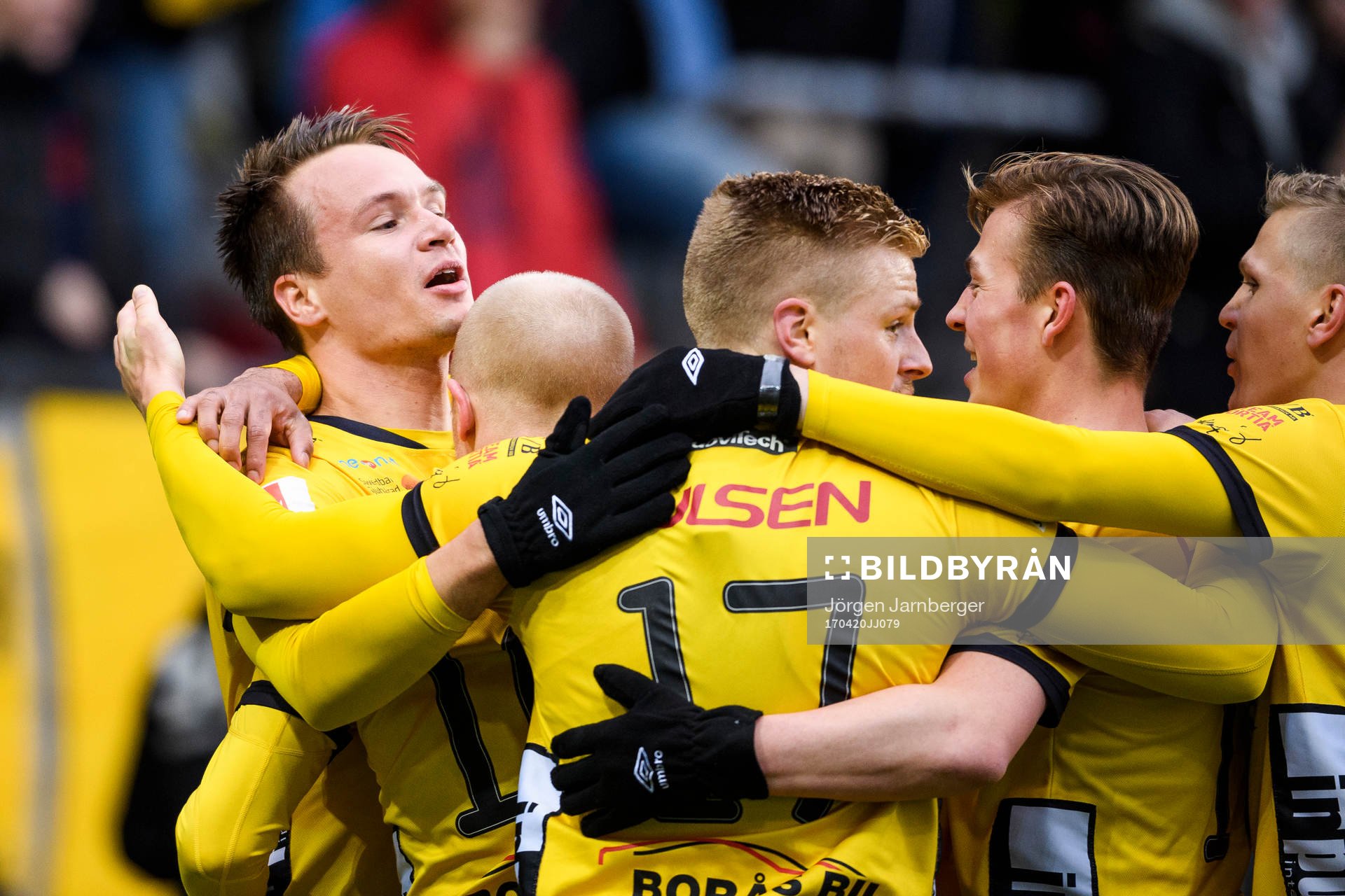 Elfsborgs Viktor Prodell jublar