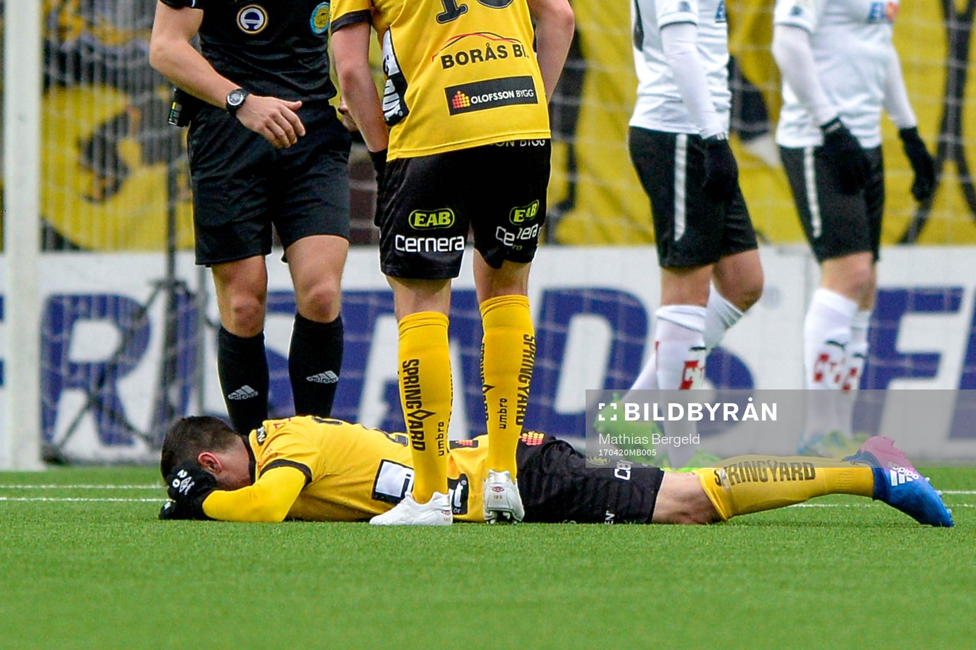 Elfsborgs Emir Bajrami får utgå skadad