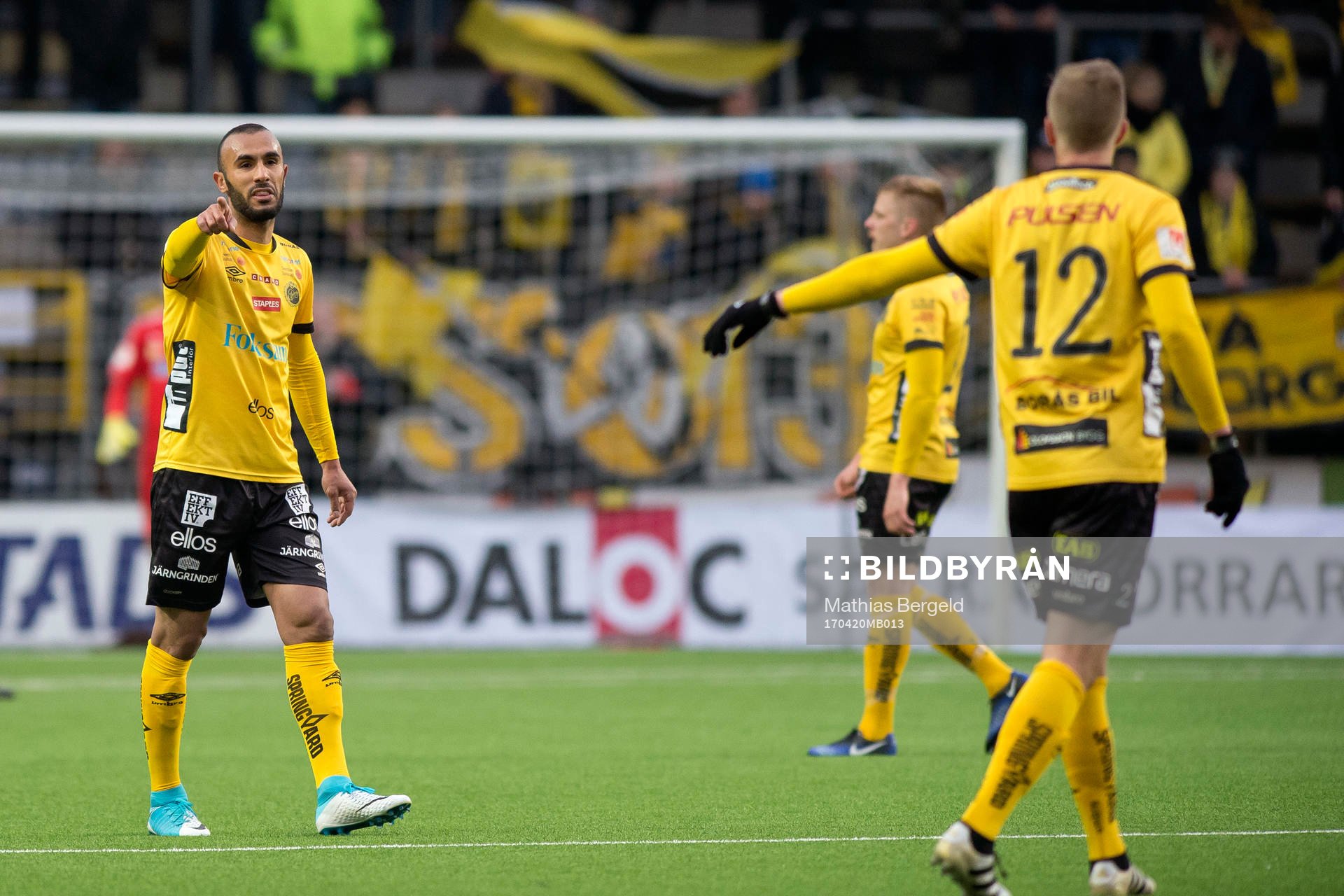 Elfsborgs Issam Jebali gestikulerar