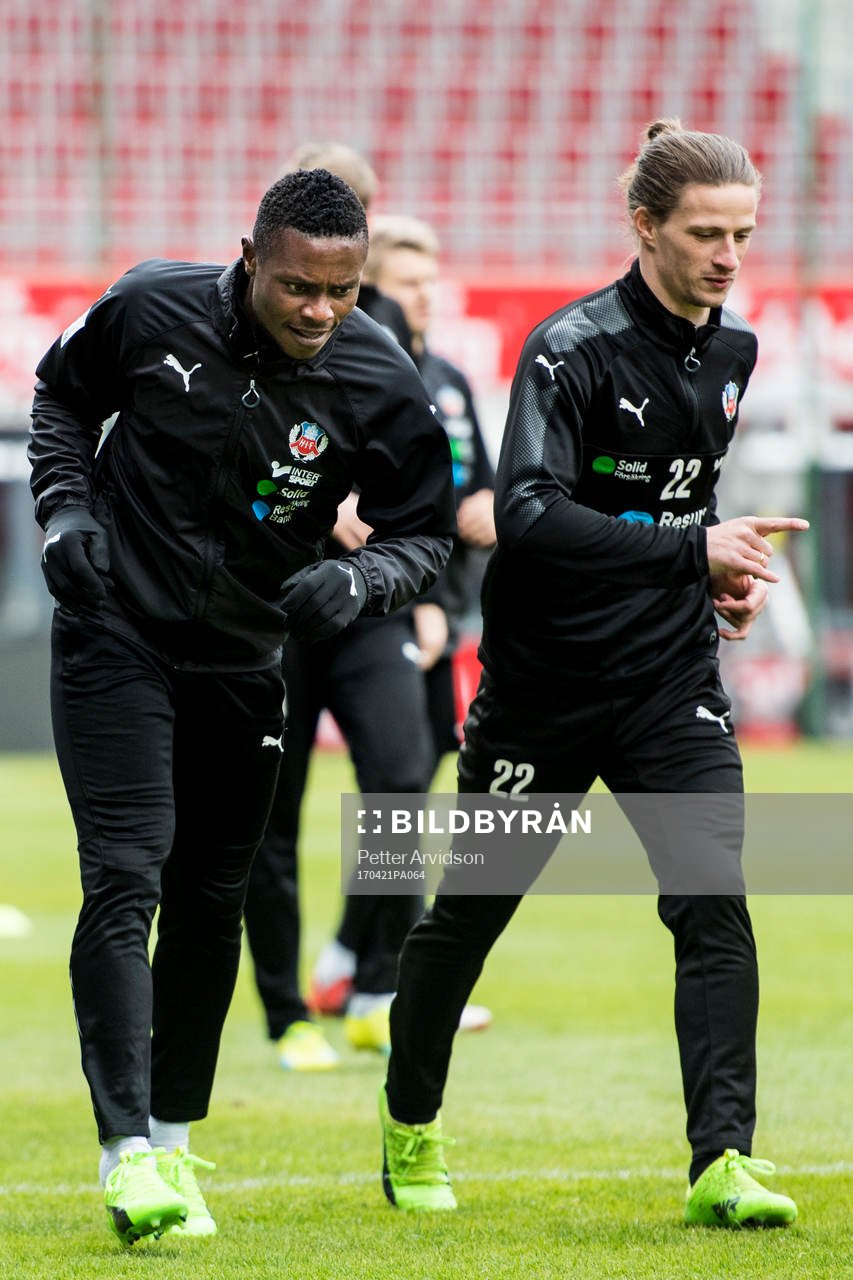 Oke Akpoveta och Jesper Lange