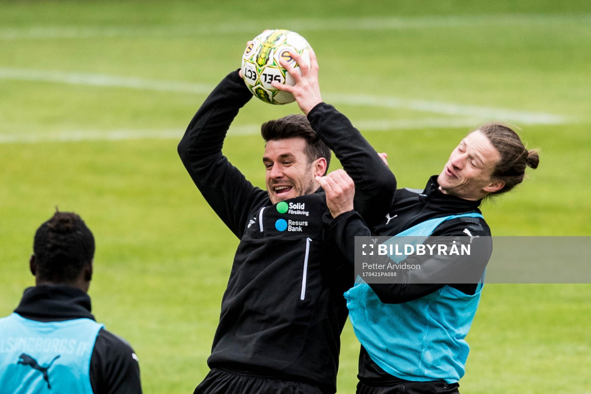 Målvakt Matt Pyzdrowski och Jesper Lange