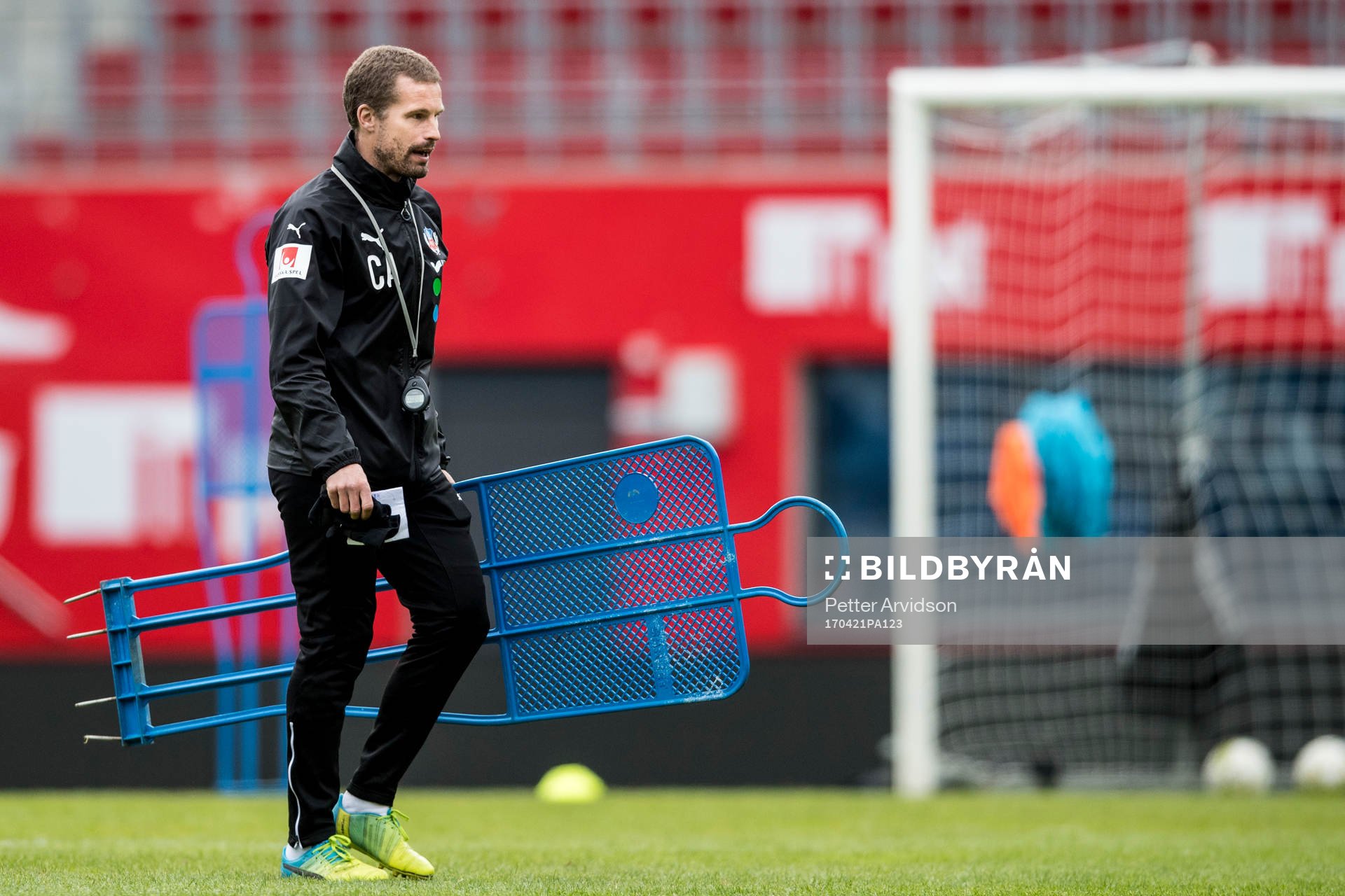 Assisterande tränare Christoffer Andersson