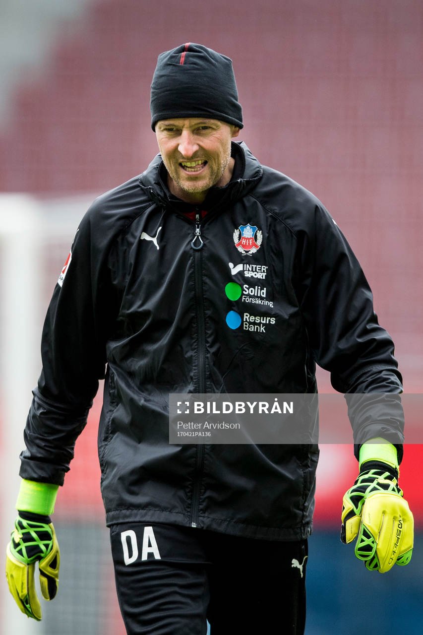Målvaktstränare Daniel Andersson