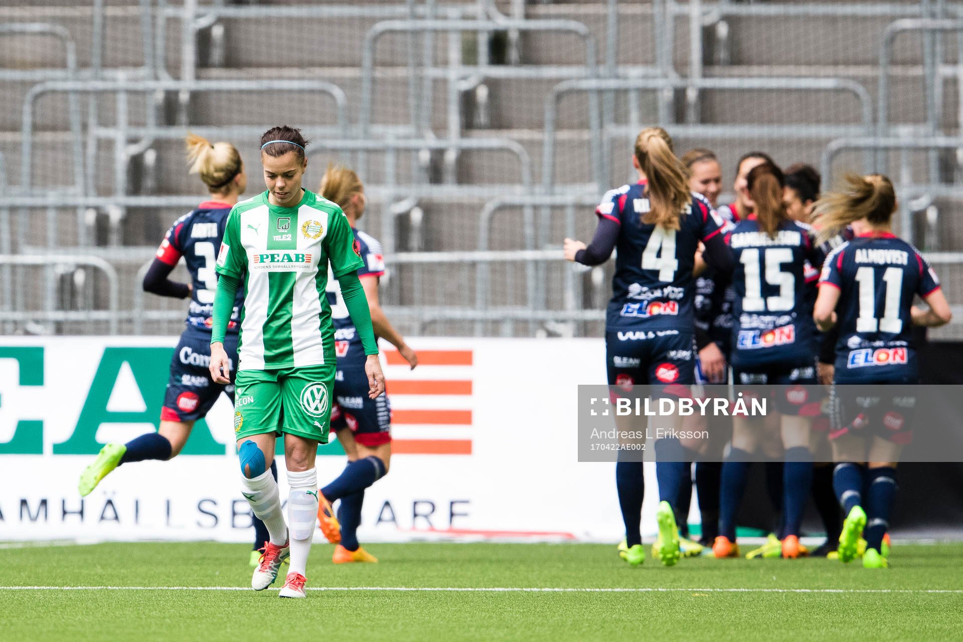 Hammarbys Amanda Johansson deppar