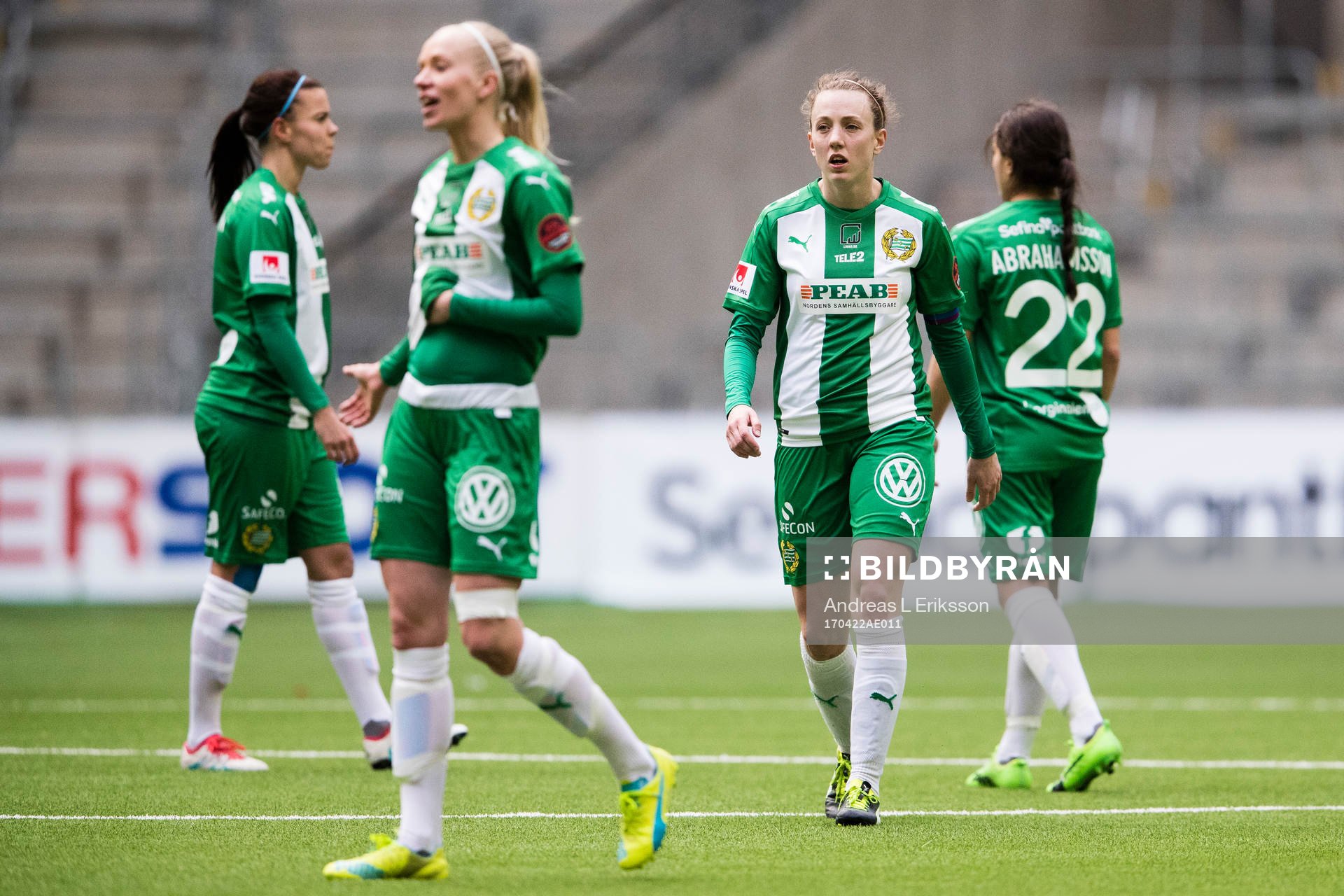 Hammarbys Olga Ekblom deppar