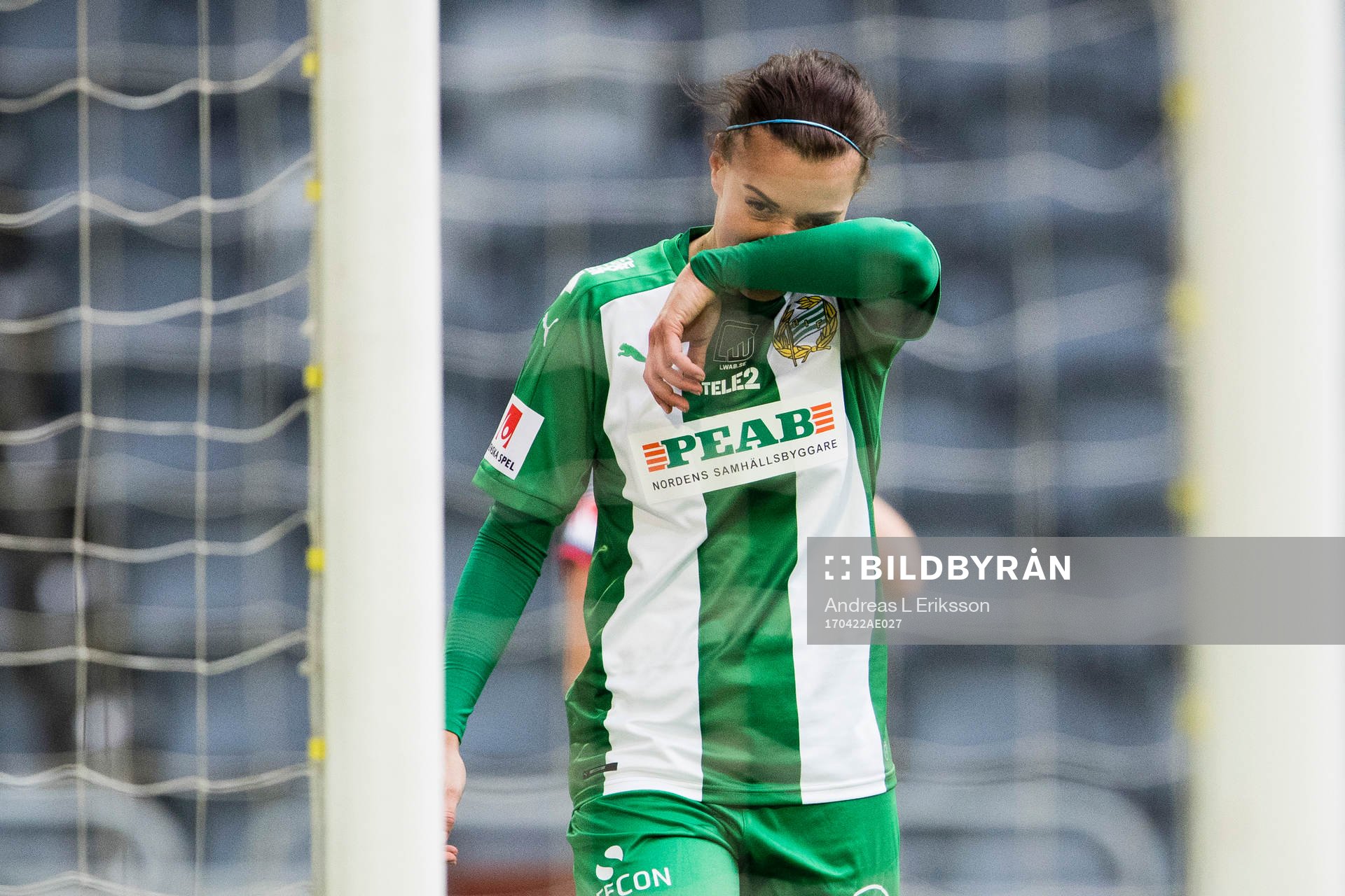 Hammarbys Amanda Johansson deppar