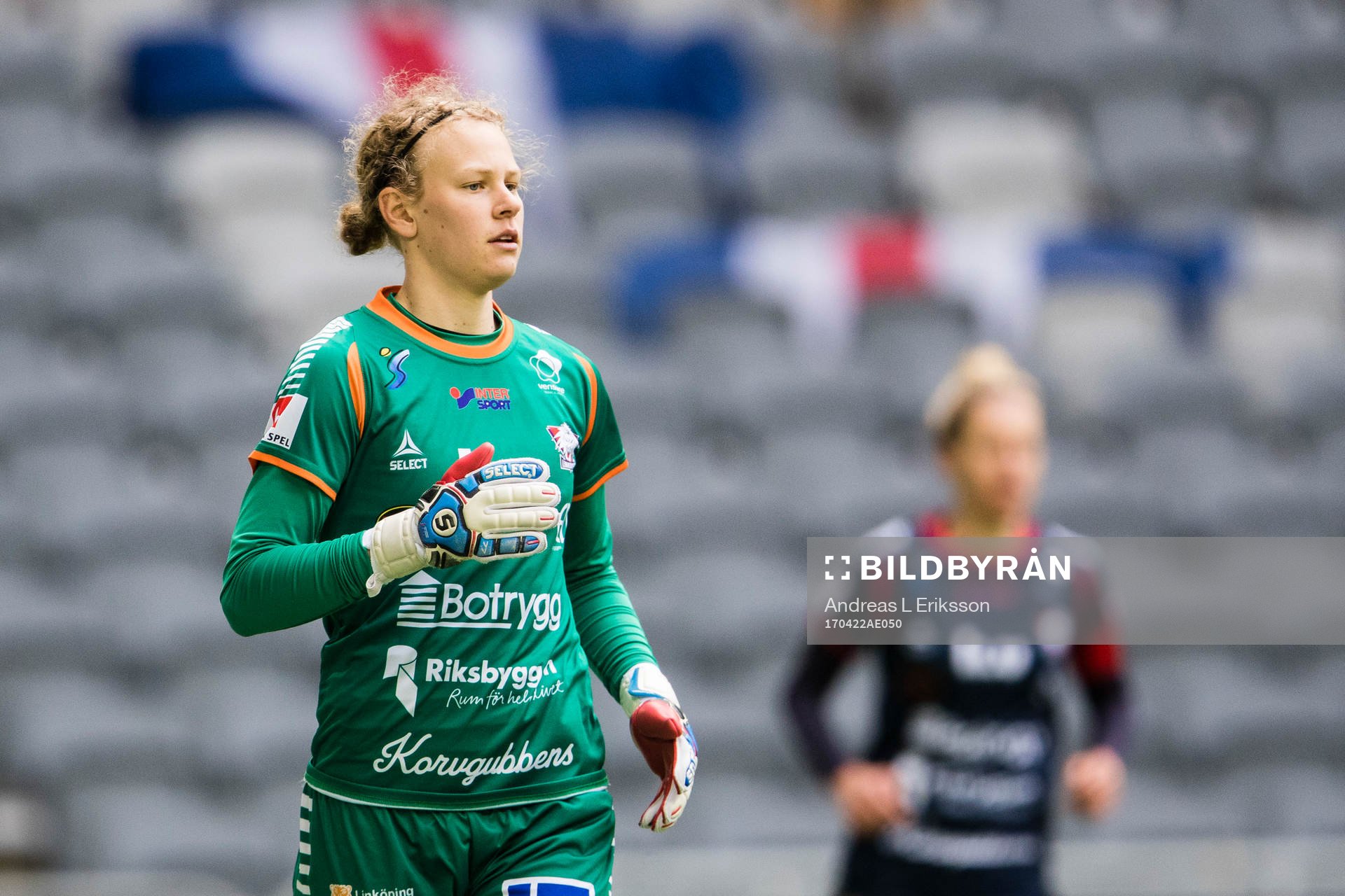 Linköpings målvakt Cajsa Andersson