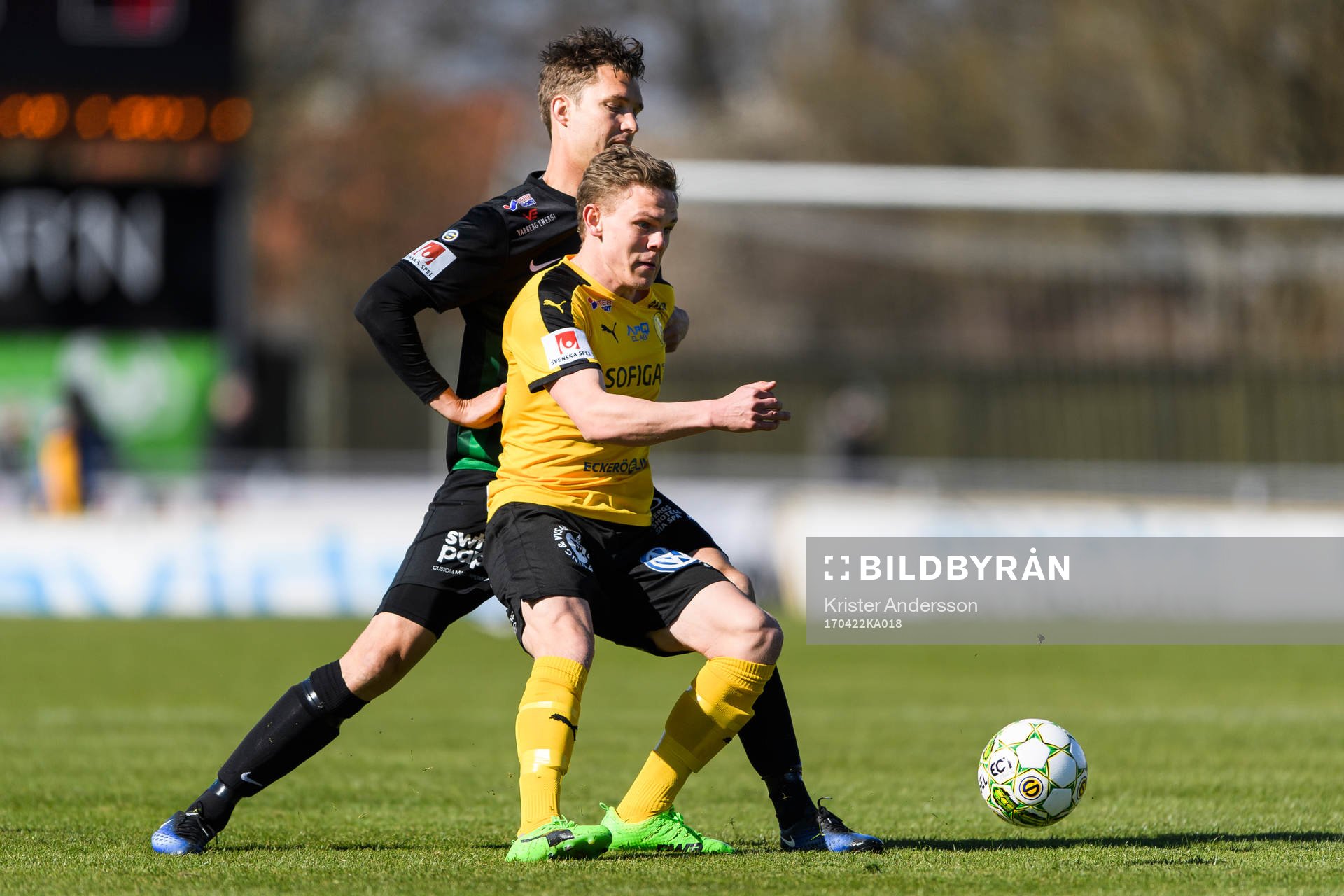Varbergs Peter Nyström och Frejs Lukas Sunesson