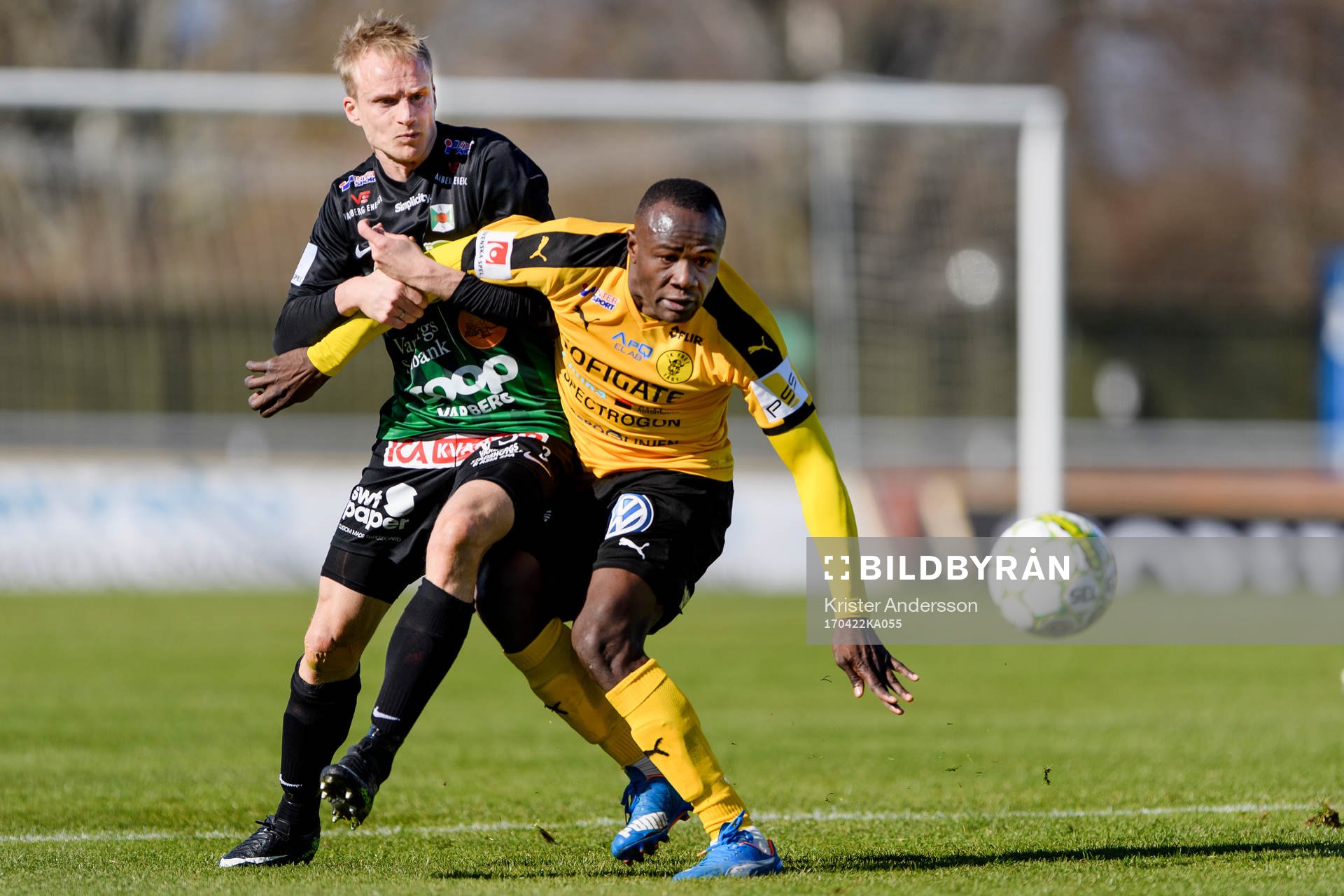 Varbergs Pär Asp och Frejs Nsima Peter