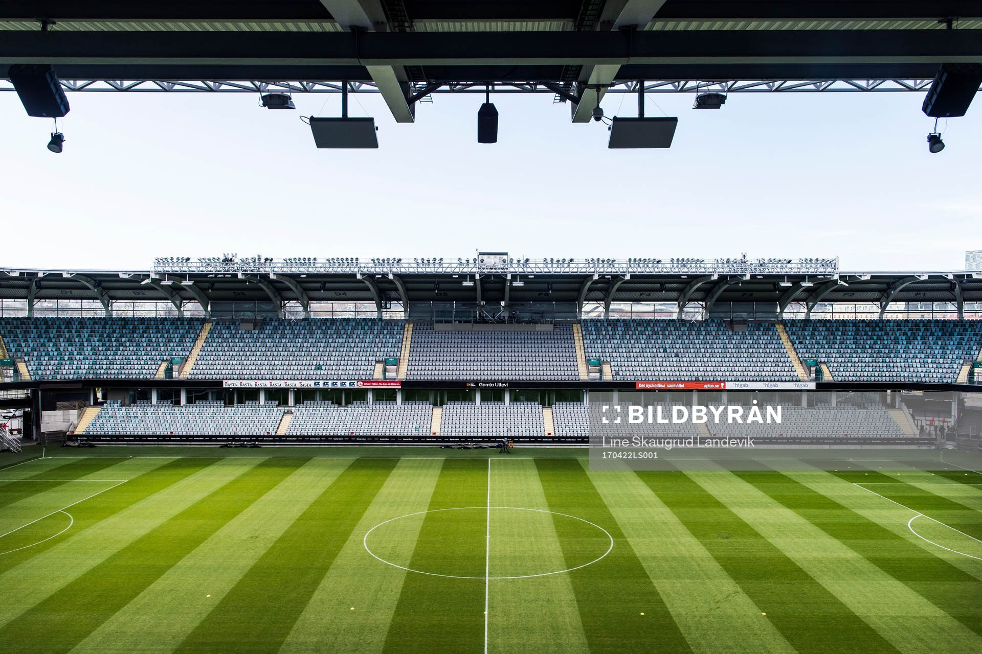 En översiktsbild över Gamla Ullevi