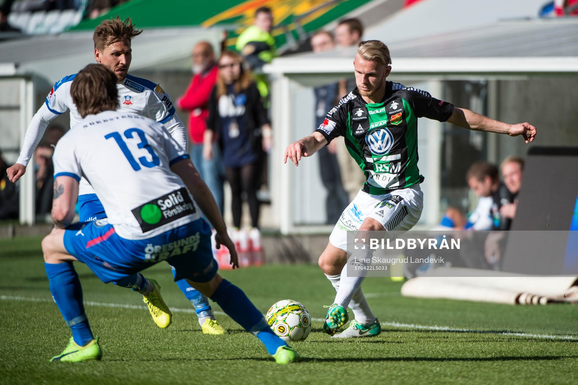 Helsingborgs Alexander Achinioti-Jönsson och GAIS Johan
