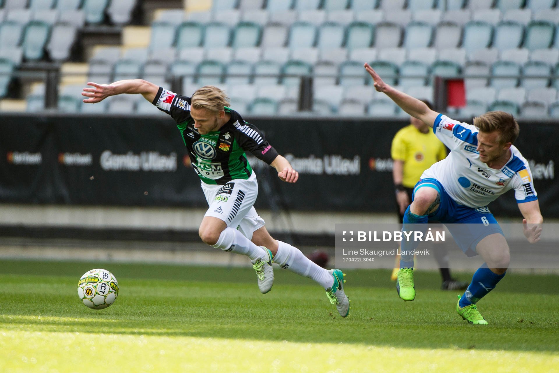 GAIS Johan Svahn och Helsingborgs Andreas Landgren