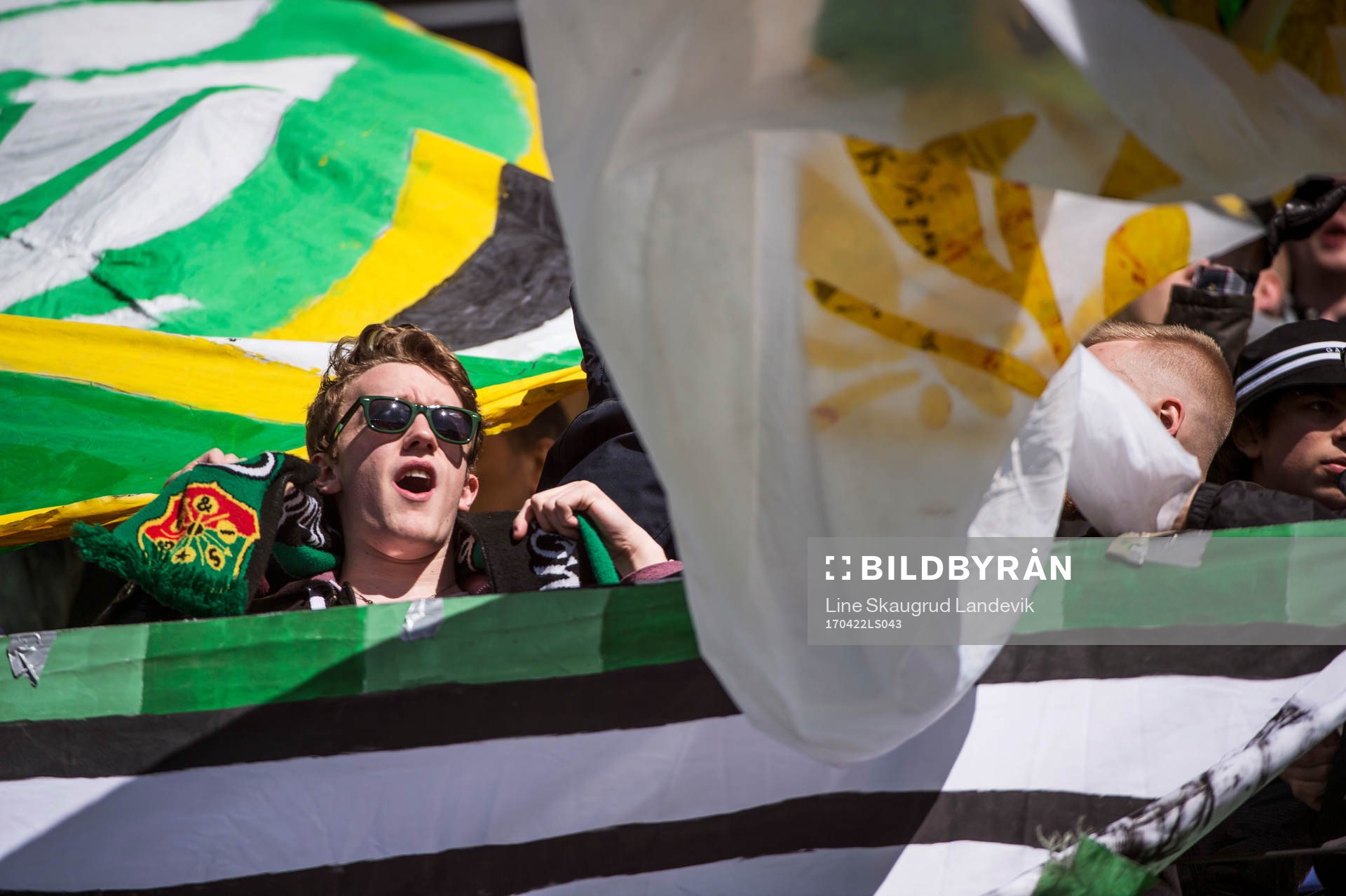 En GAIS supporter