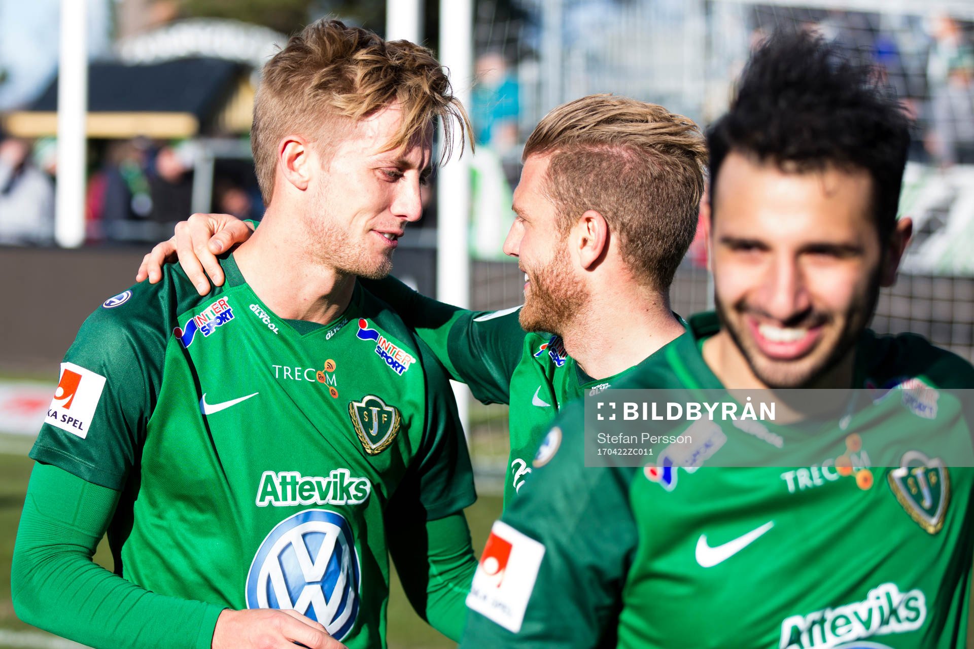Jönköpings Jesper Svensson, Stefan Karlsson och André