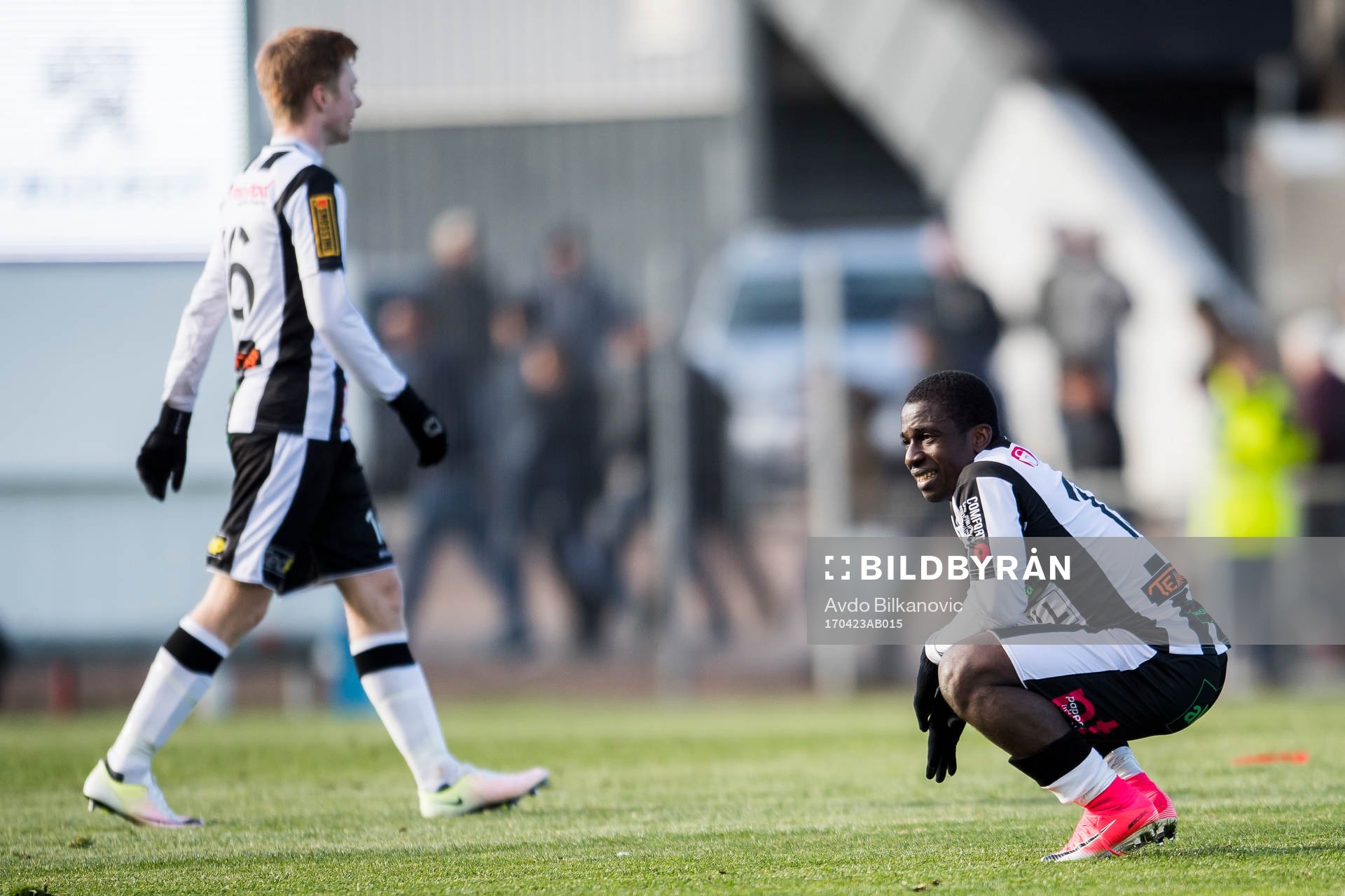 Landskronas Thierry Zahiu pustar ut