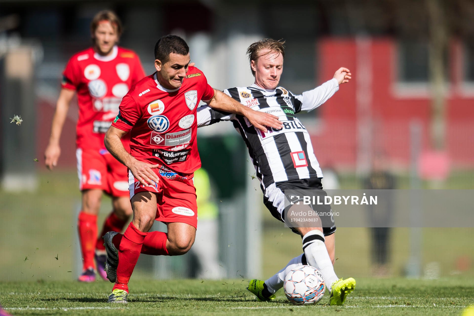 Assyriska Berhman Gholamreza och Landskronas Måns Ekvall