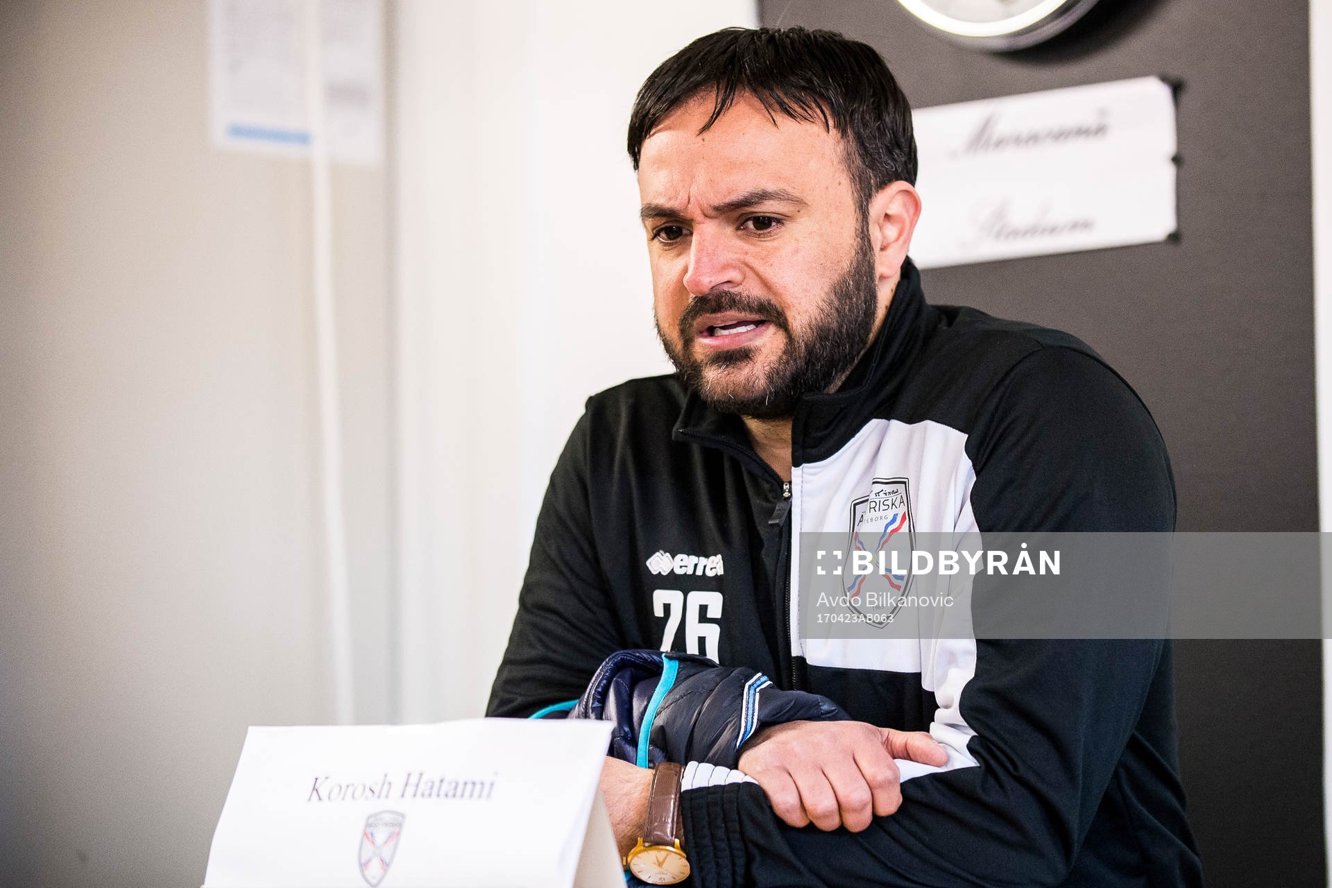 Assyriska tränare Korosh Hatami