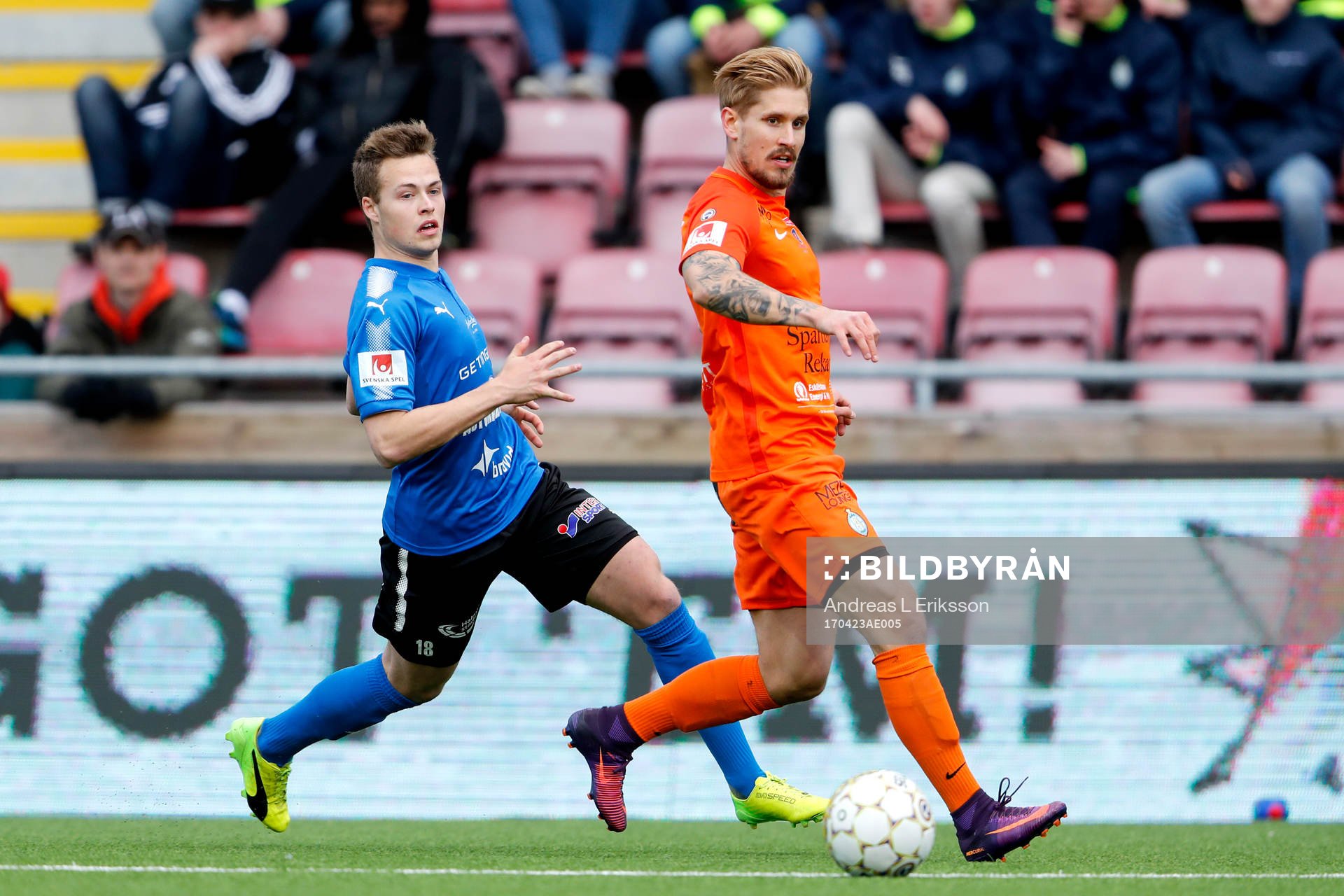 Halmstads Gabriel Gudmundsson och Ludvig Öhman Silwerfeldt