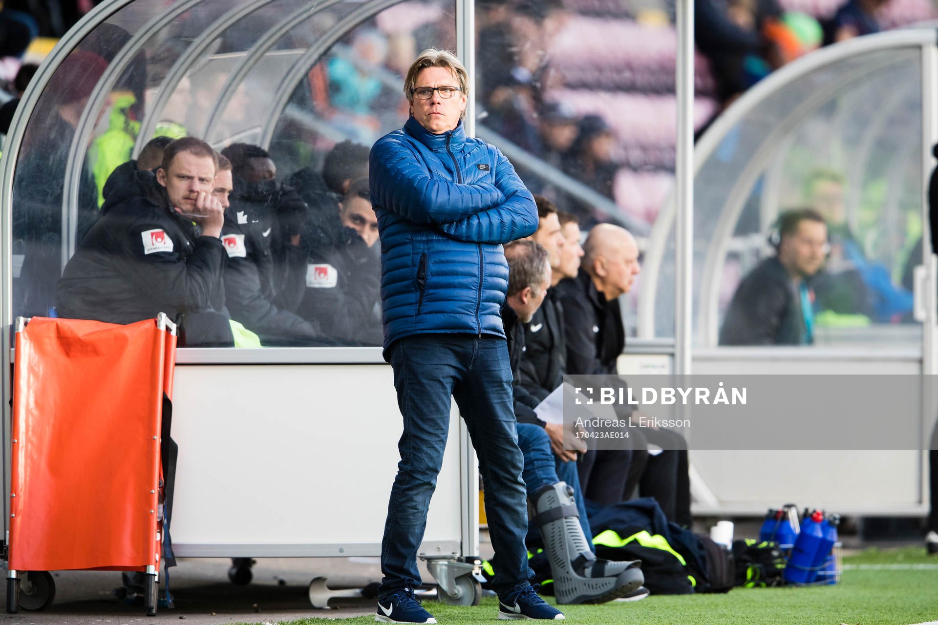 AFC Eskilstunas tränare Pelle Olsson
