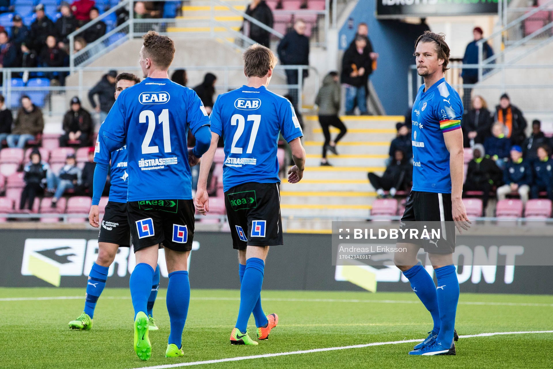 Halmstads Fredrik Liverstam deppar