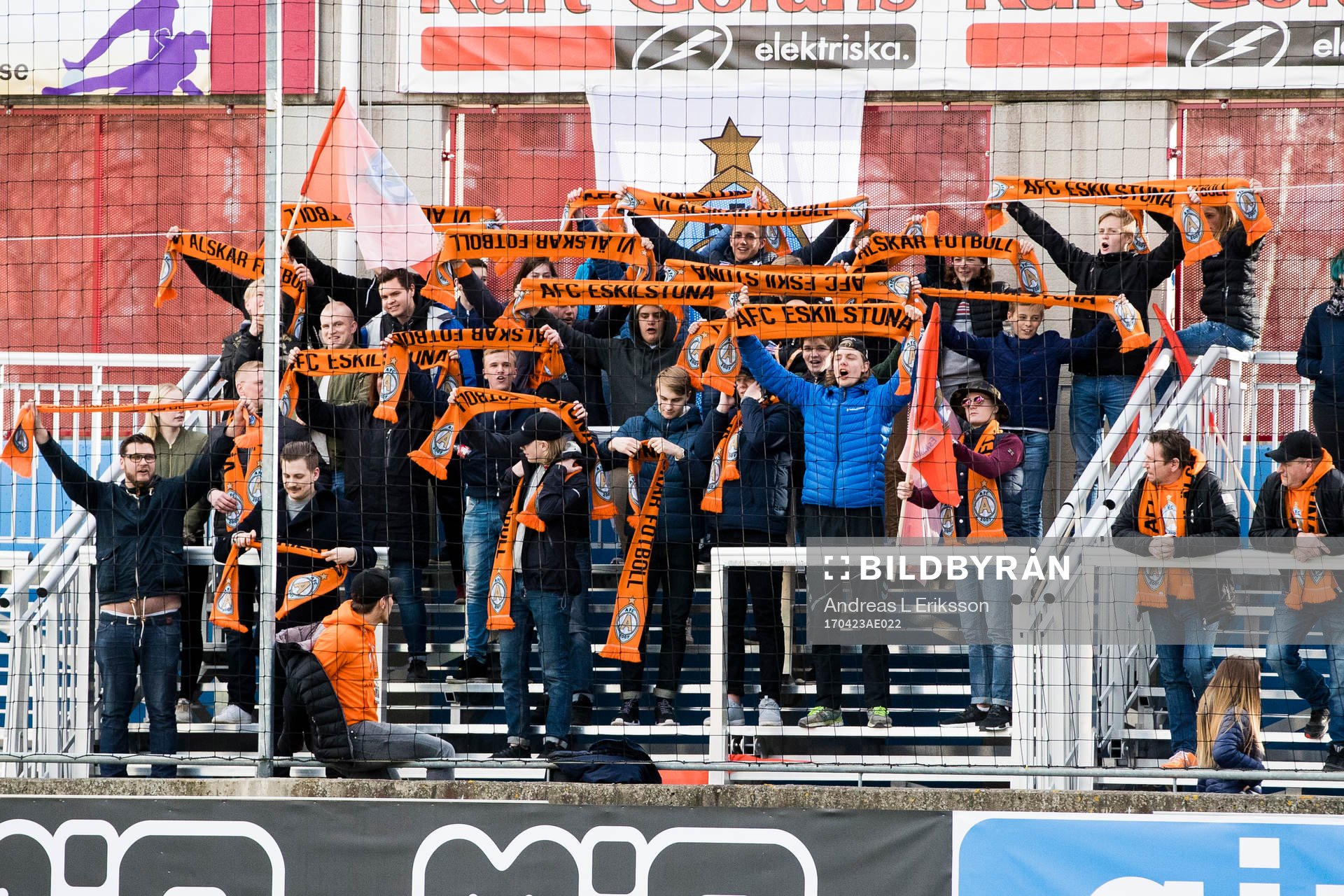 AFC Eskilstunas supportrar