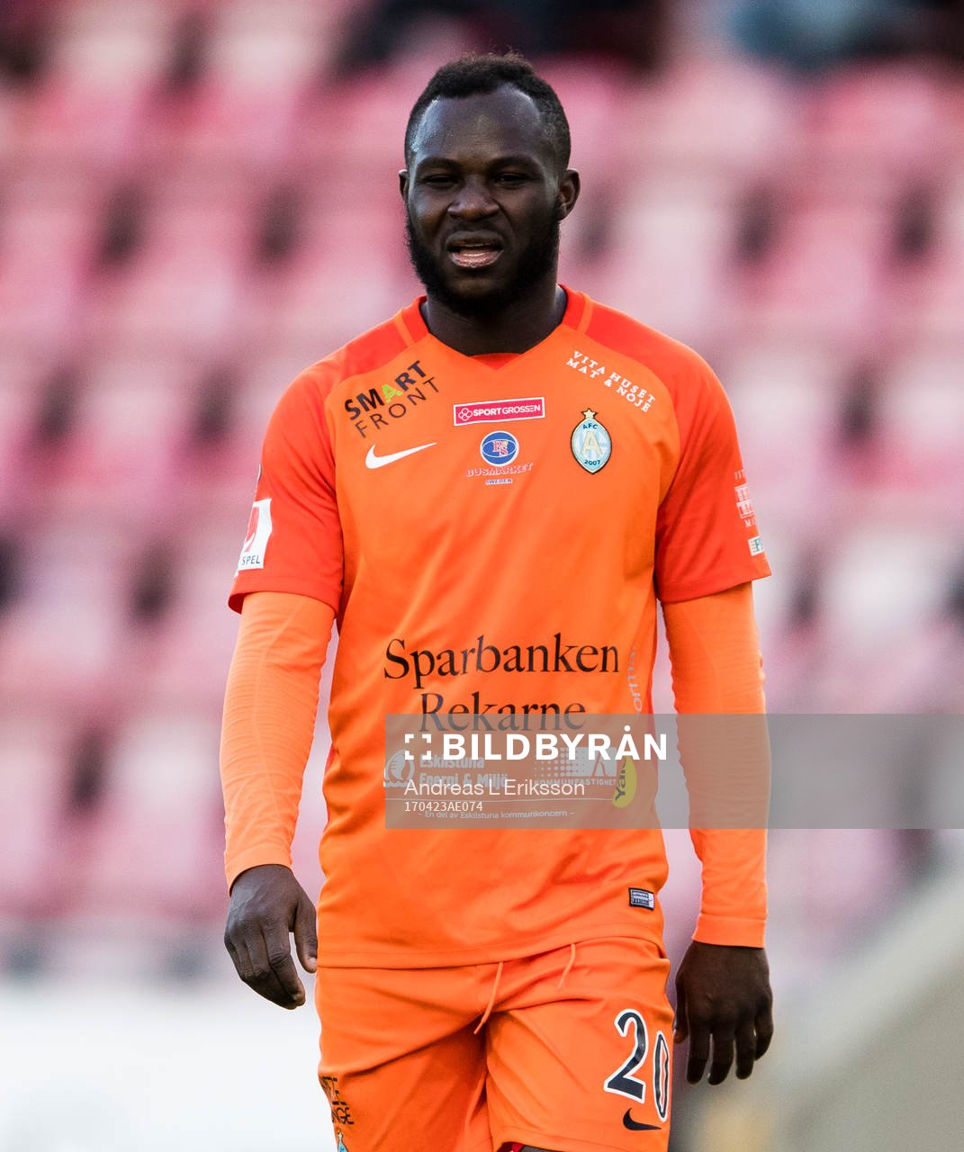 AFC Eskilstunas Emmanuel Frimpong