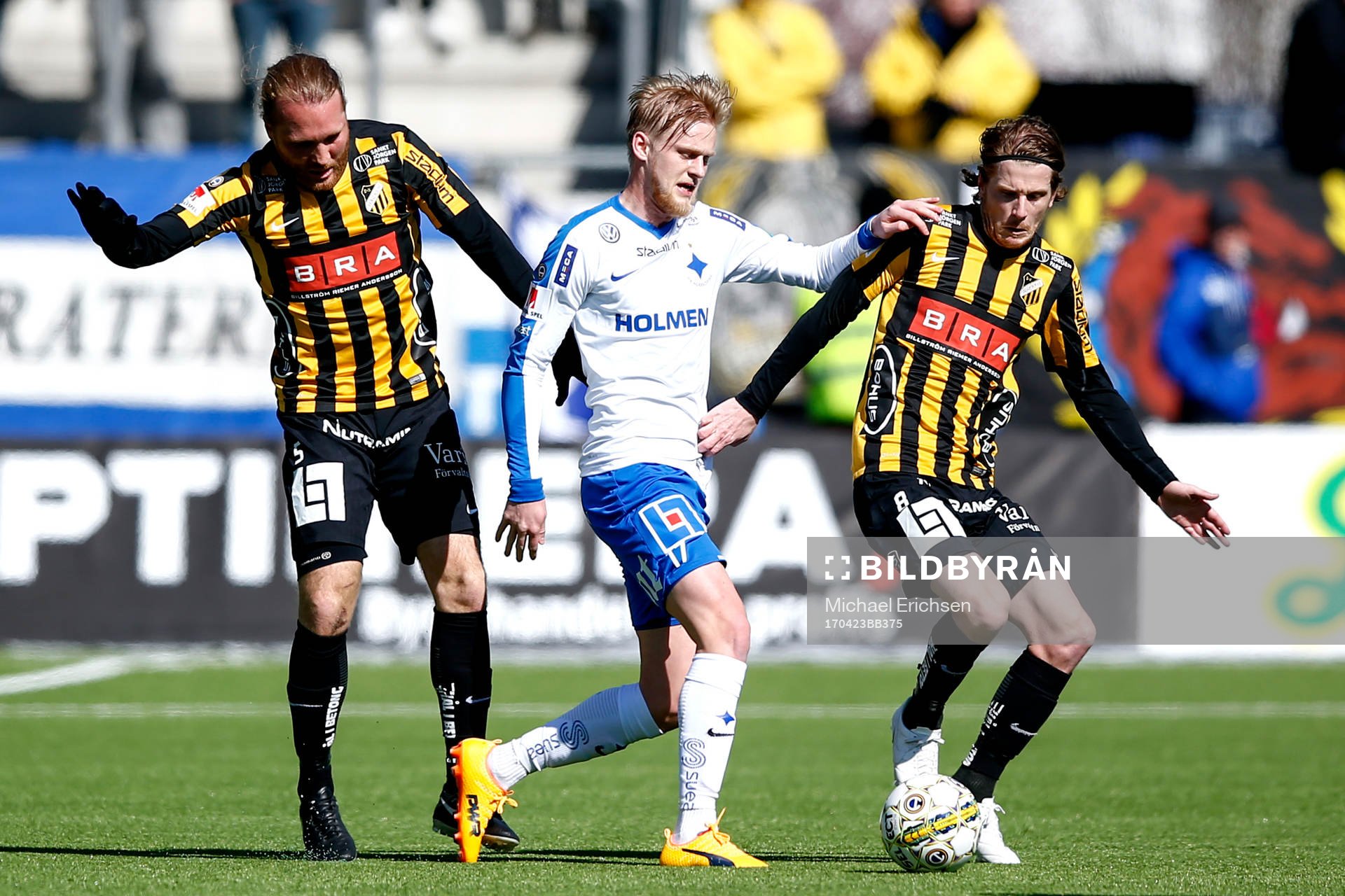 Häckens Emil Wahlström och Erik Friberg och Norrköpings