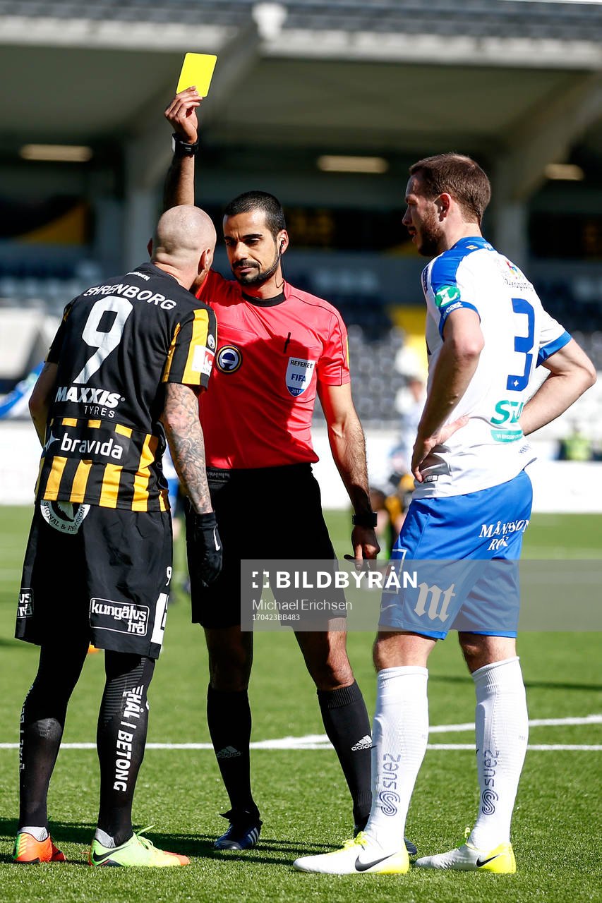 Häckens Alexander Farnerud och Norrköpings Jon Gudni