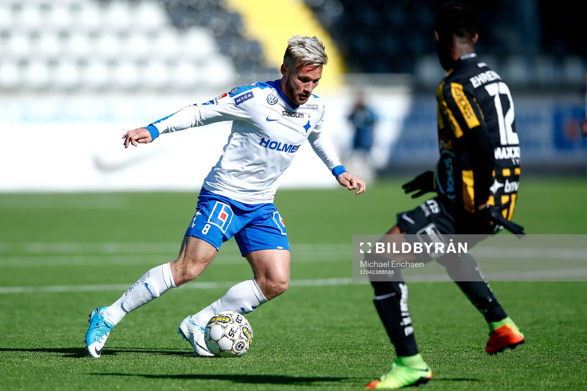 Norrköpings Nicklas Bärkroth och Häckens Mohammed