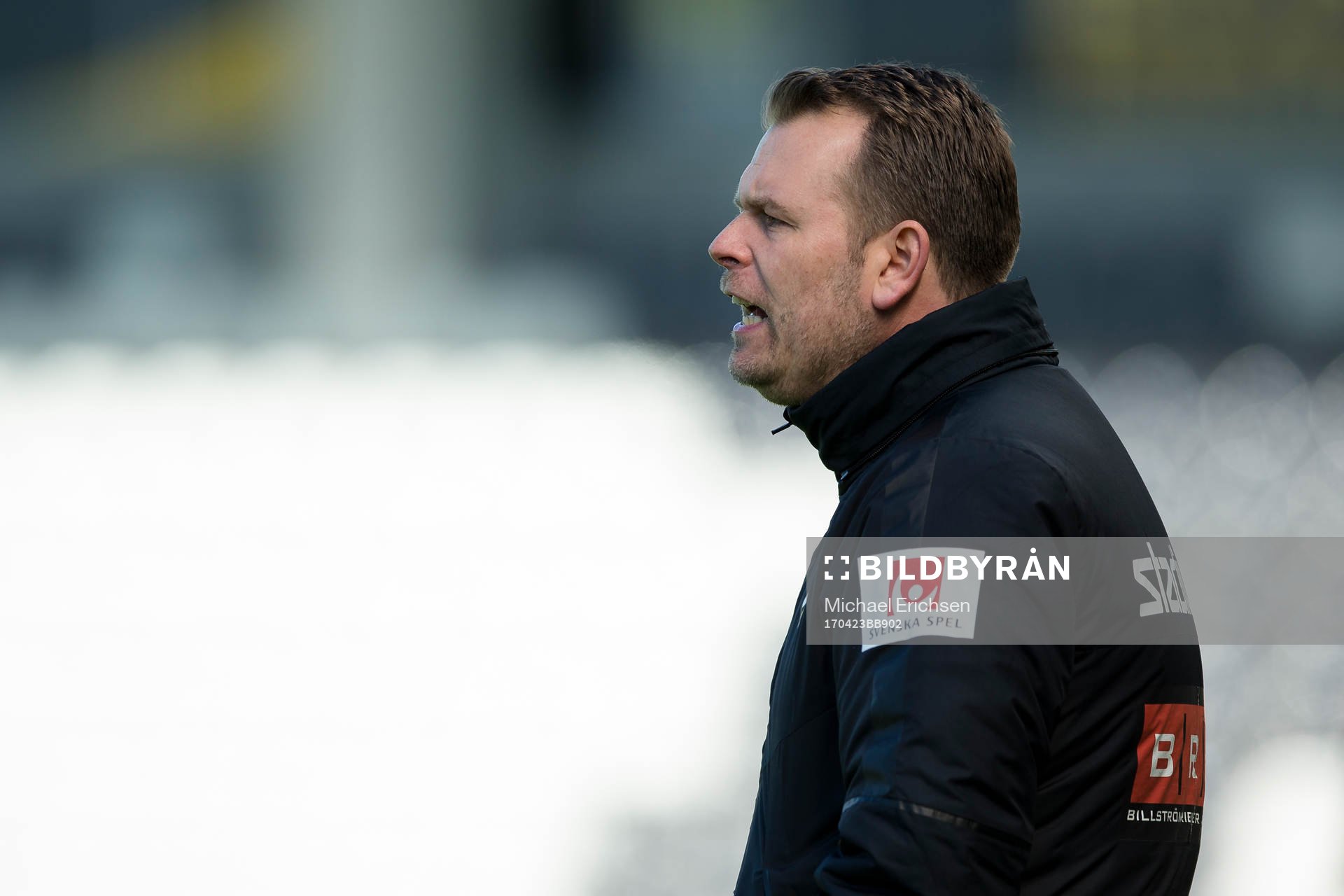 Häckens tränare Mikael Stahre