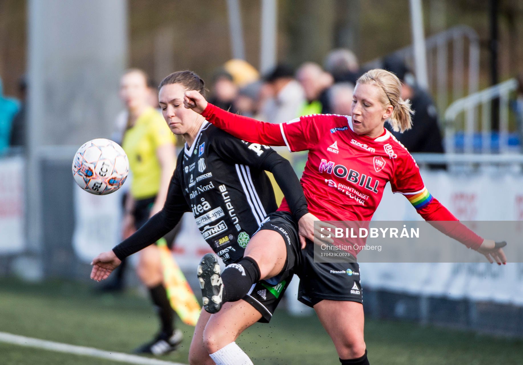 Piteås Felicia Karlsson mot LB07s Mia Persson