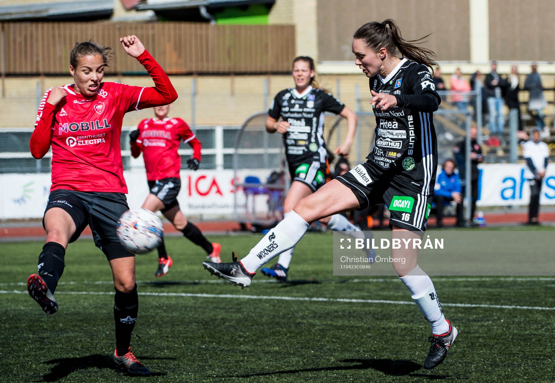 LB07s Anna Welin mot Piteås Felicia Karlsson